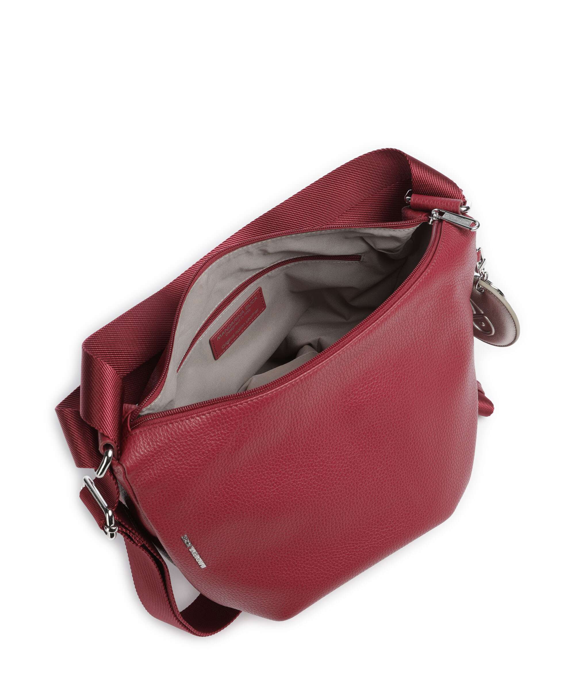 Mandarina Duck Mellow Leather Backpack bag grape - Image 7