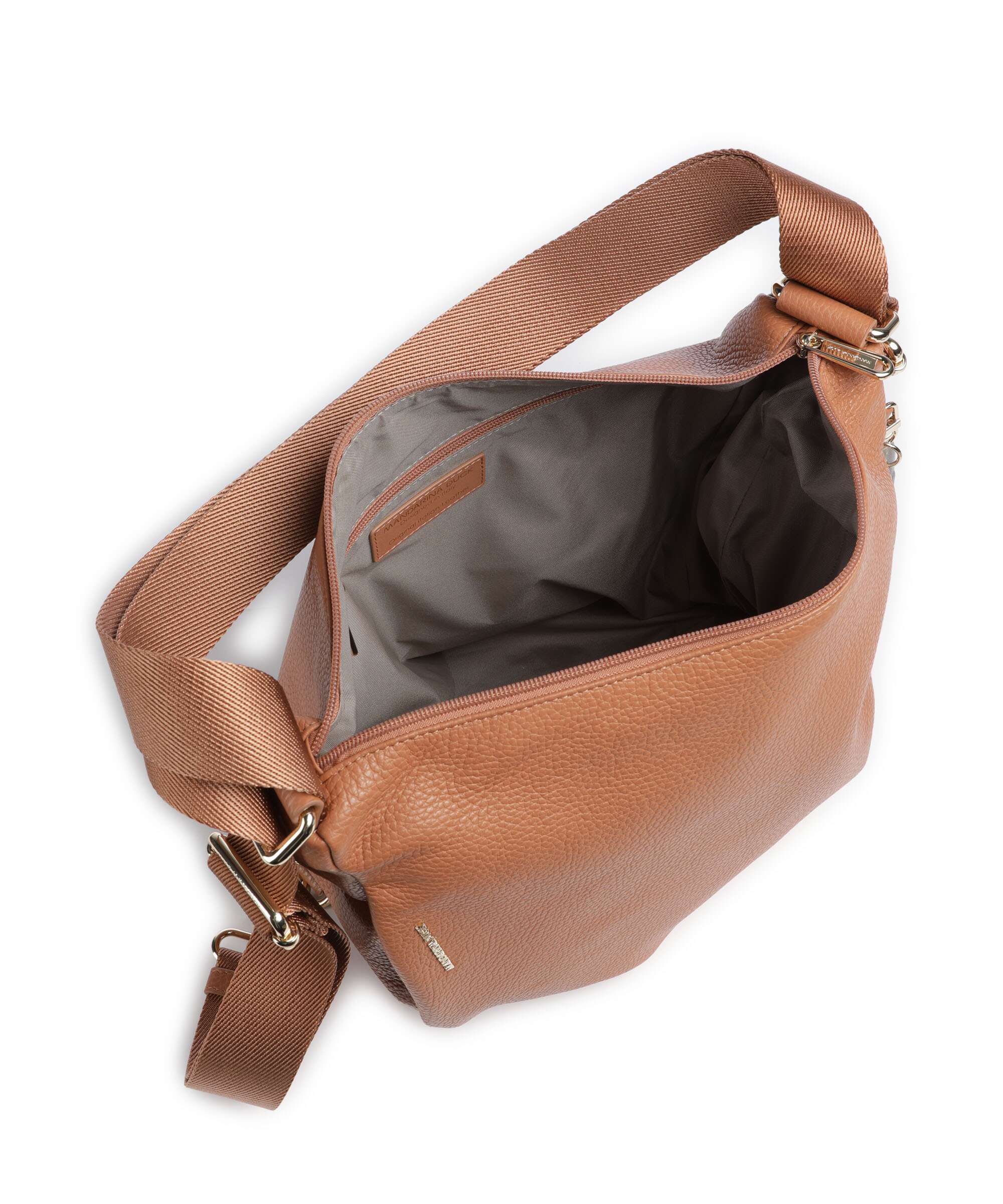 Mandarina Duck Mellow Leather Backpack bag pecan nut - Image 6