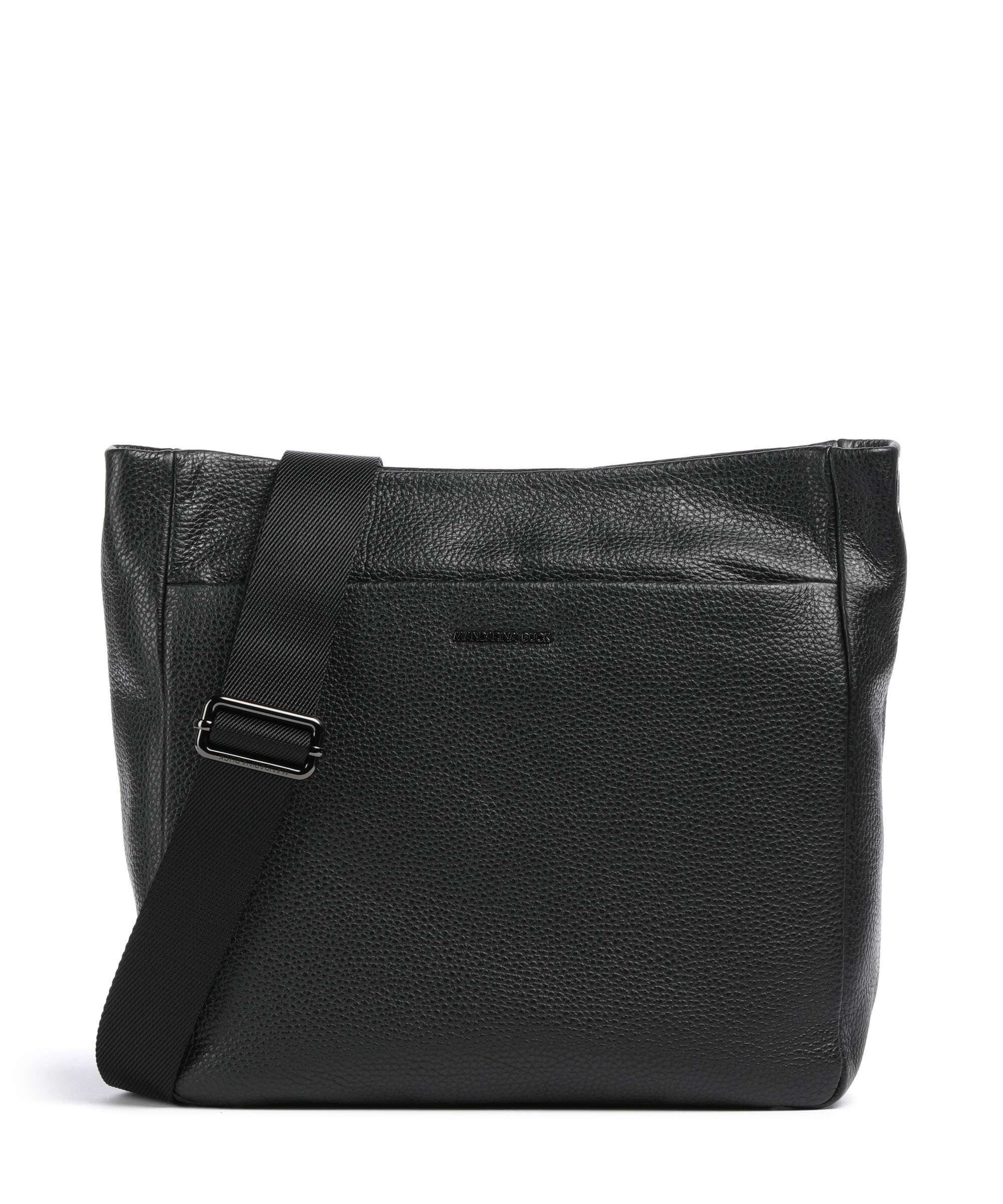 Mandarina Duck Mellow Leather Shoulder bag nero