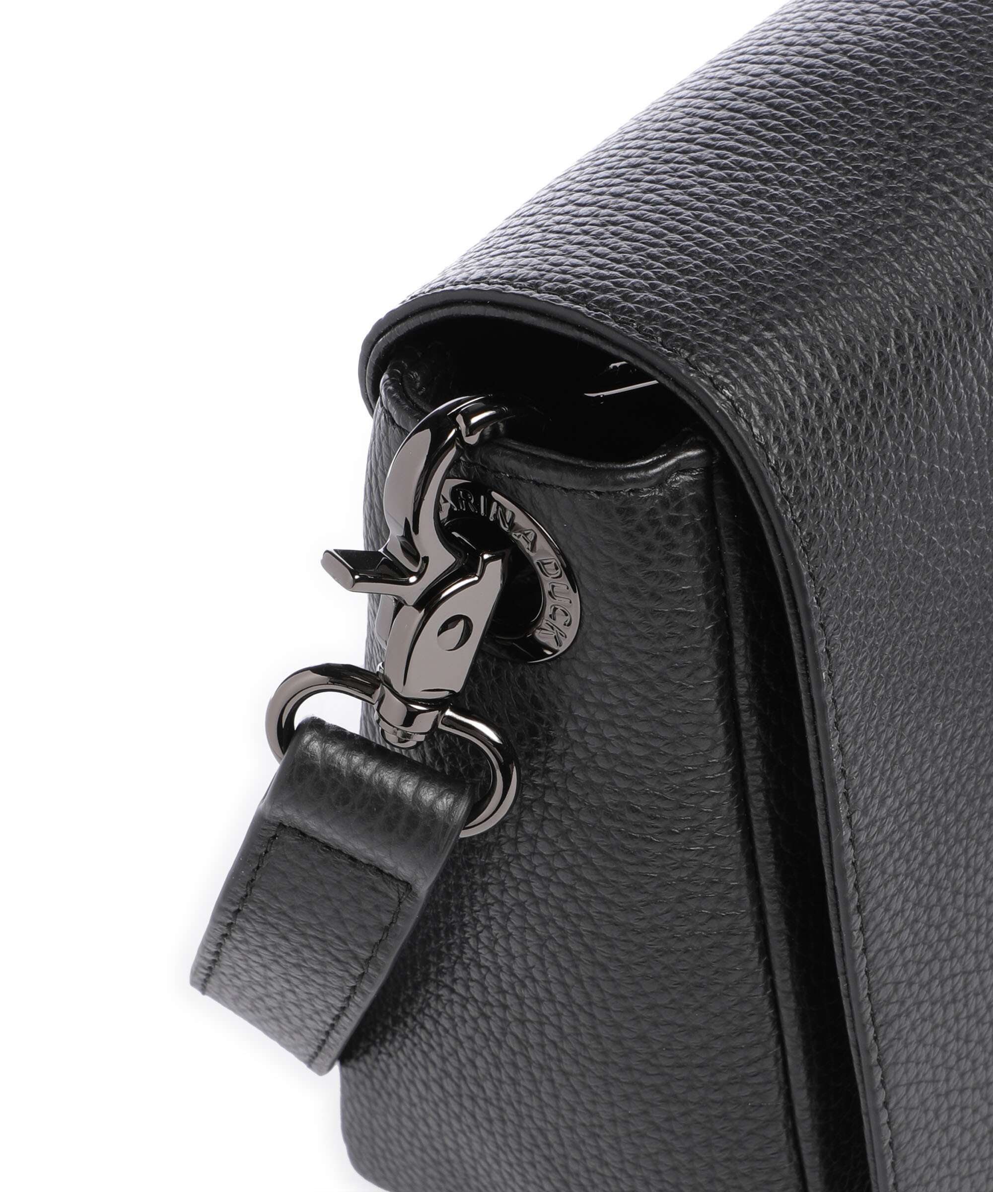 Mandarina Duck Mellow Leather Shoulder bag nero - Image 4