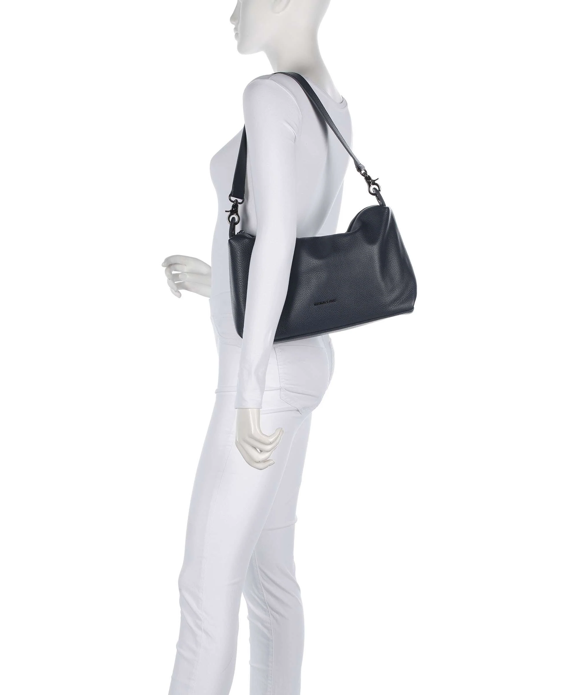 Mandarina Duck Mellow Leather Shoulder bag dress blue - Image 3