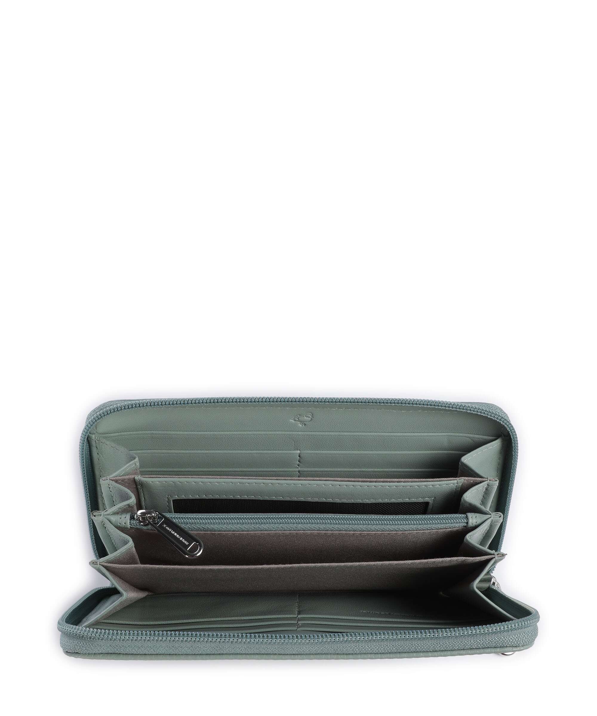 Mandarina Duck Mellow Leather Wallet iceberg green - Image 2