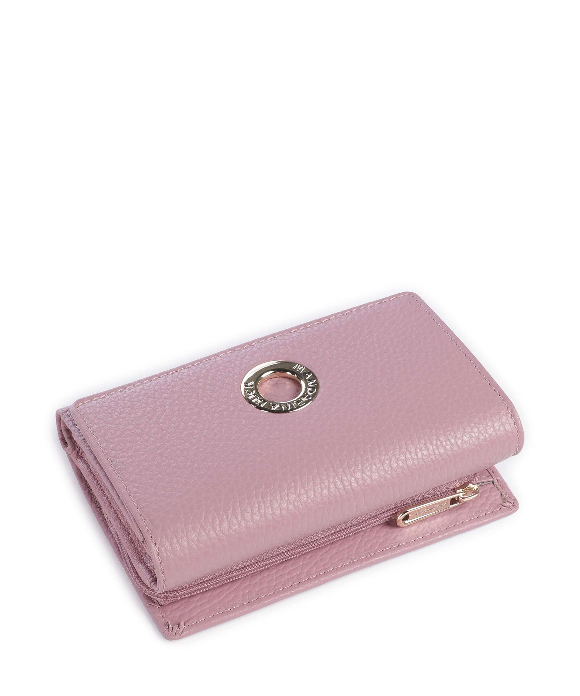 Mandarina Duck Mellow Leather Wallet lilac rose - Image 5