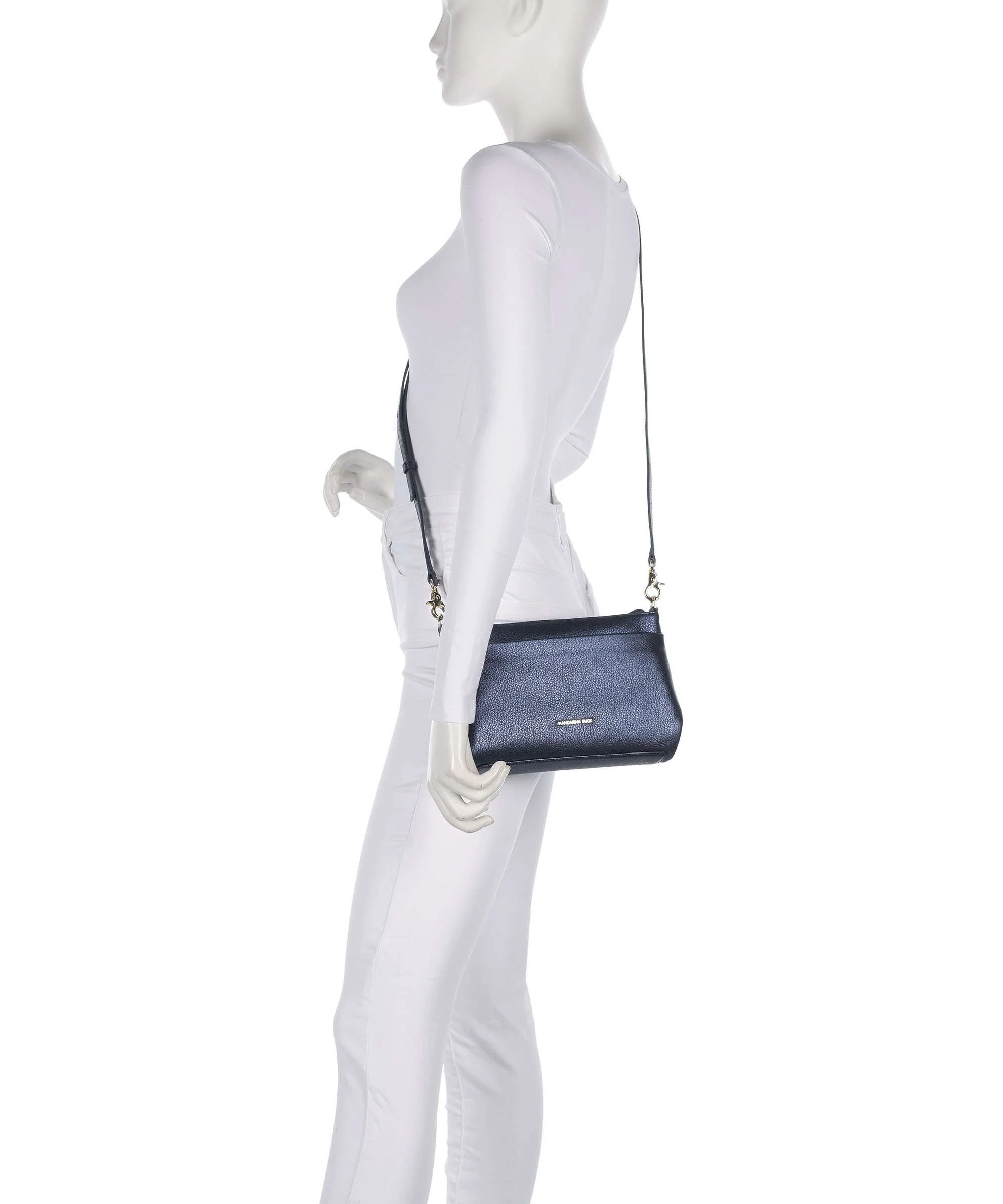 Mandarina Duck Mellow Metal Crossbody bag blue indigo - Image 3