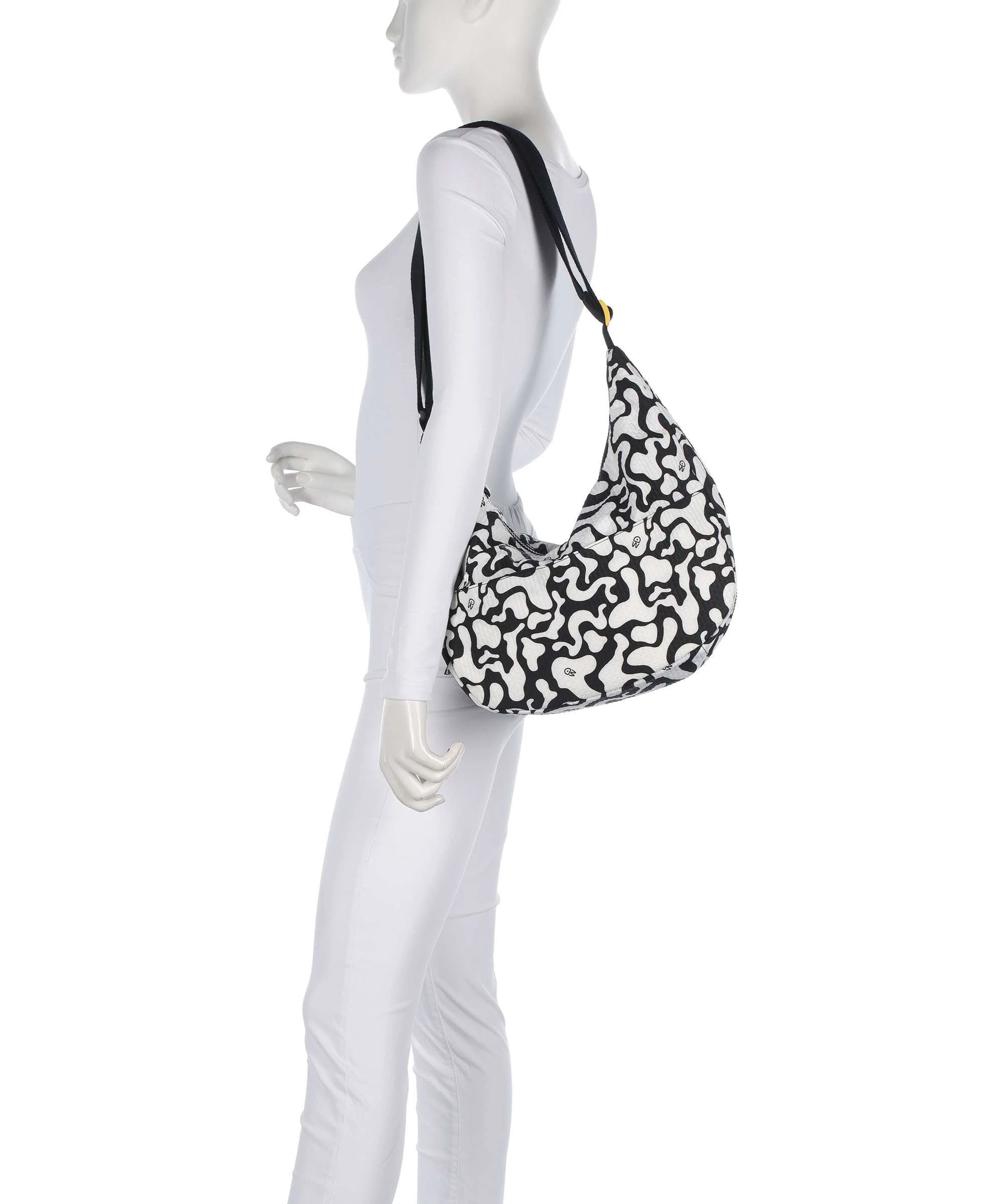 Mandarina Duck Revival Moire Hobo bag moire - Image 3