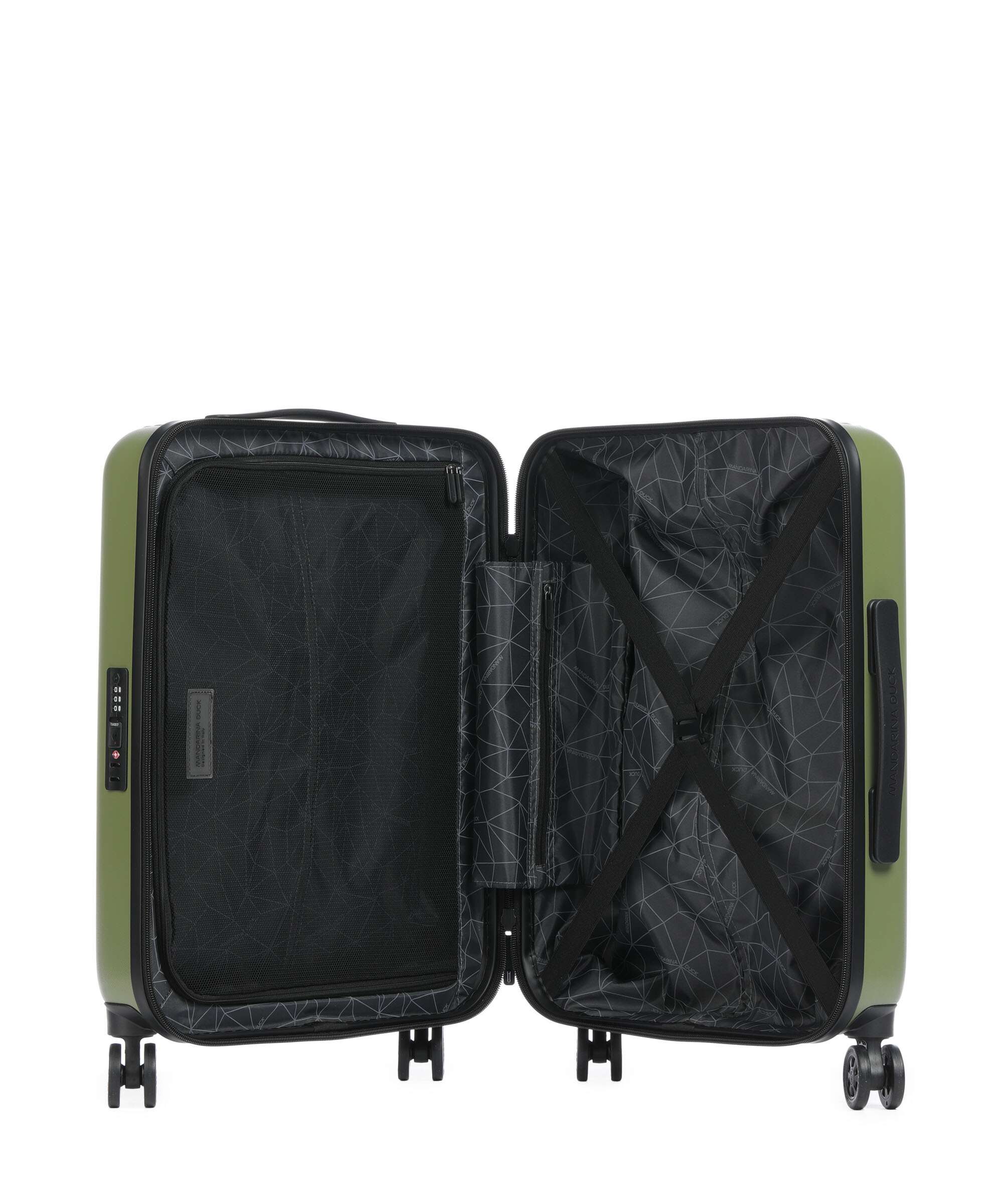 Mandarina Duck Tank Case Spinner (4 wheels) military green - Image 6