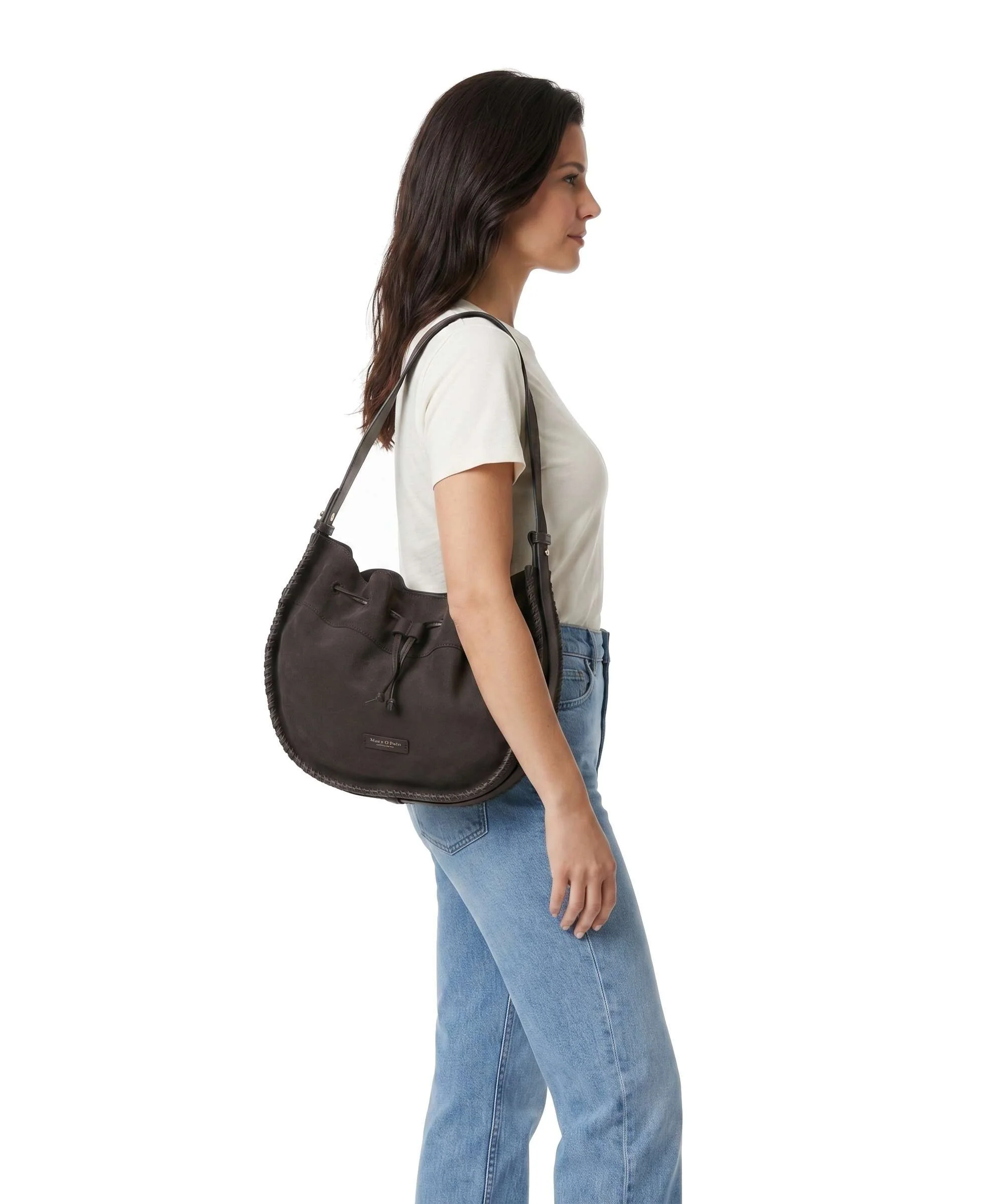 Marc O'Polo Aadina Hobo bag burnt coffee - Image 3
