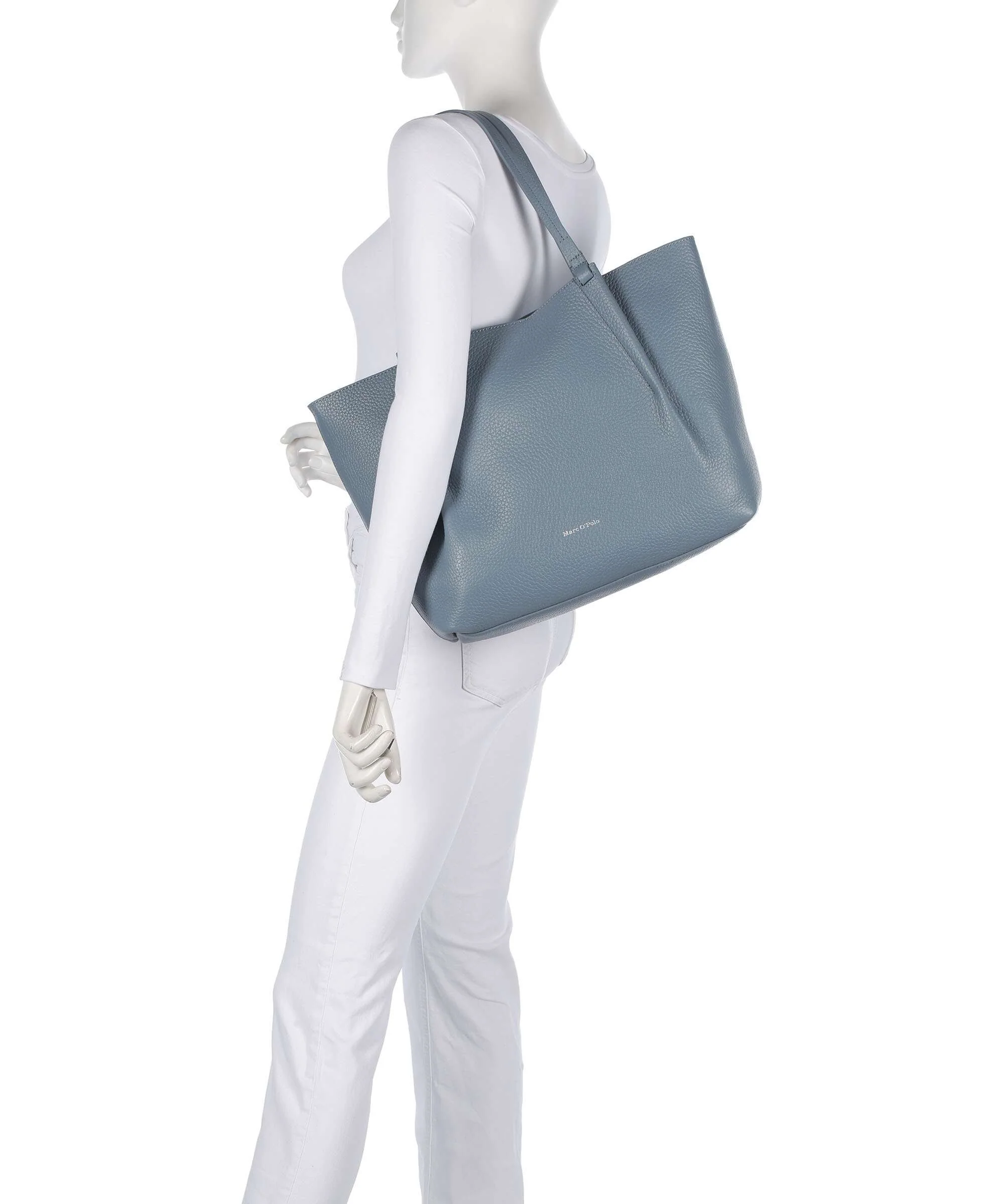 Marc O'Polo Belli M Tote bag slate blue - Image 3