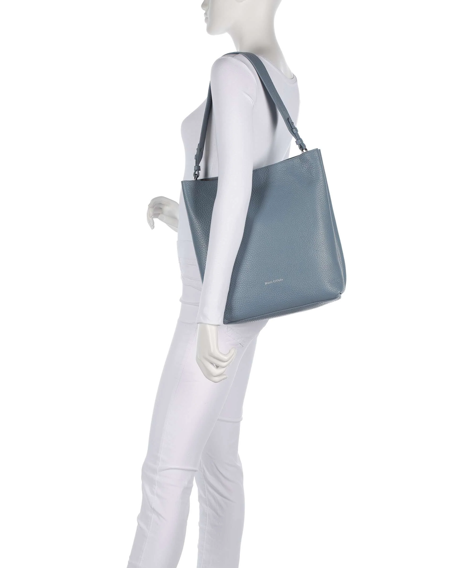 Marc O'Polo Brinja M Hobo bag slate blue - Image 3