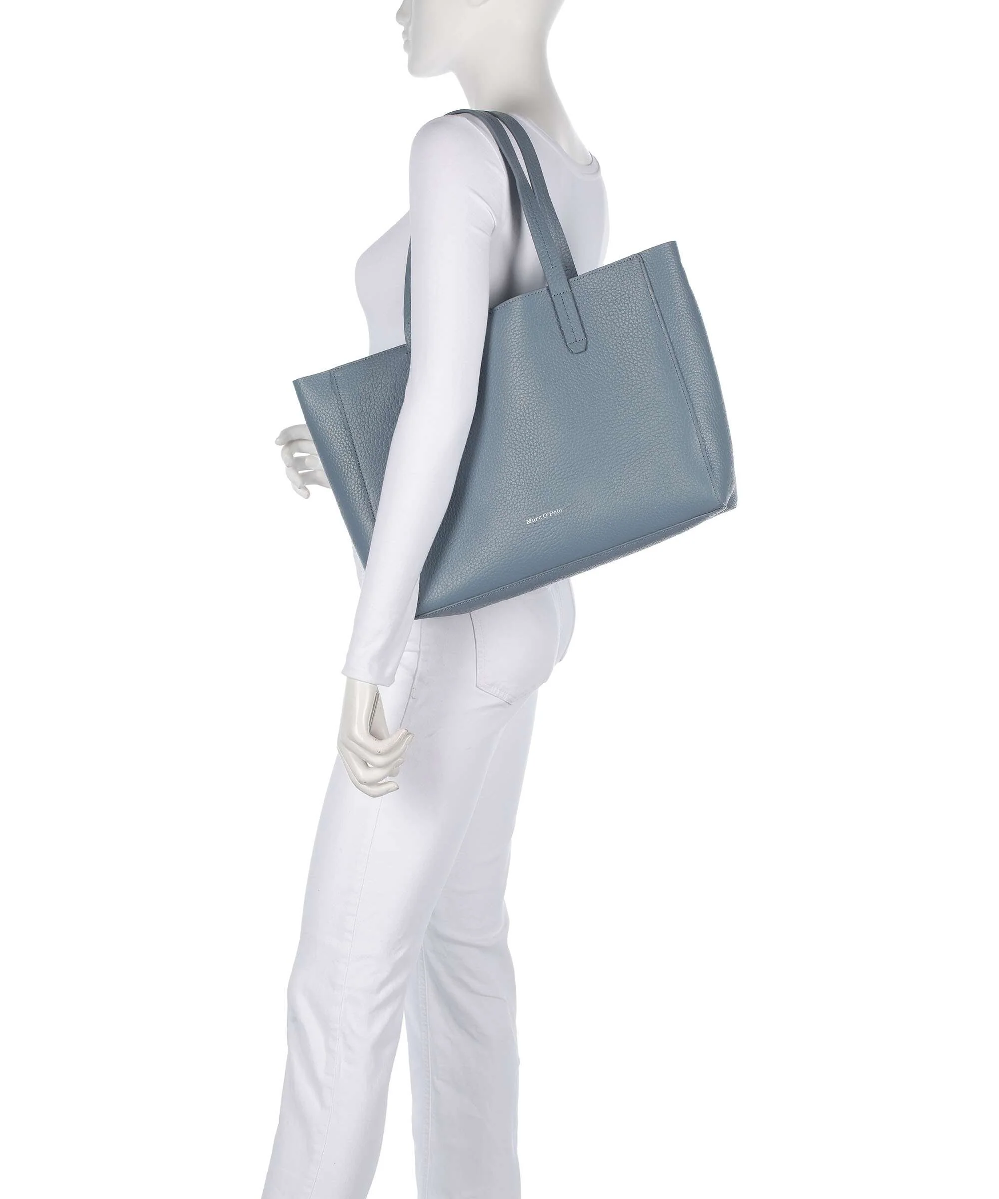 Marc O'Polo Busin M Tote bag slate blue - Image 3