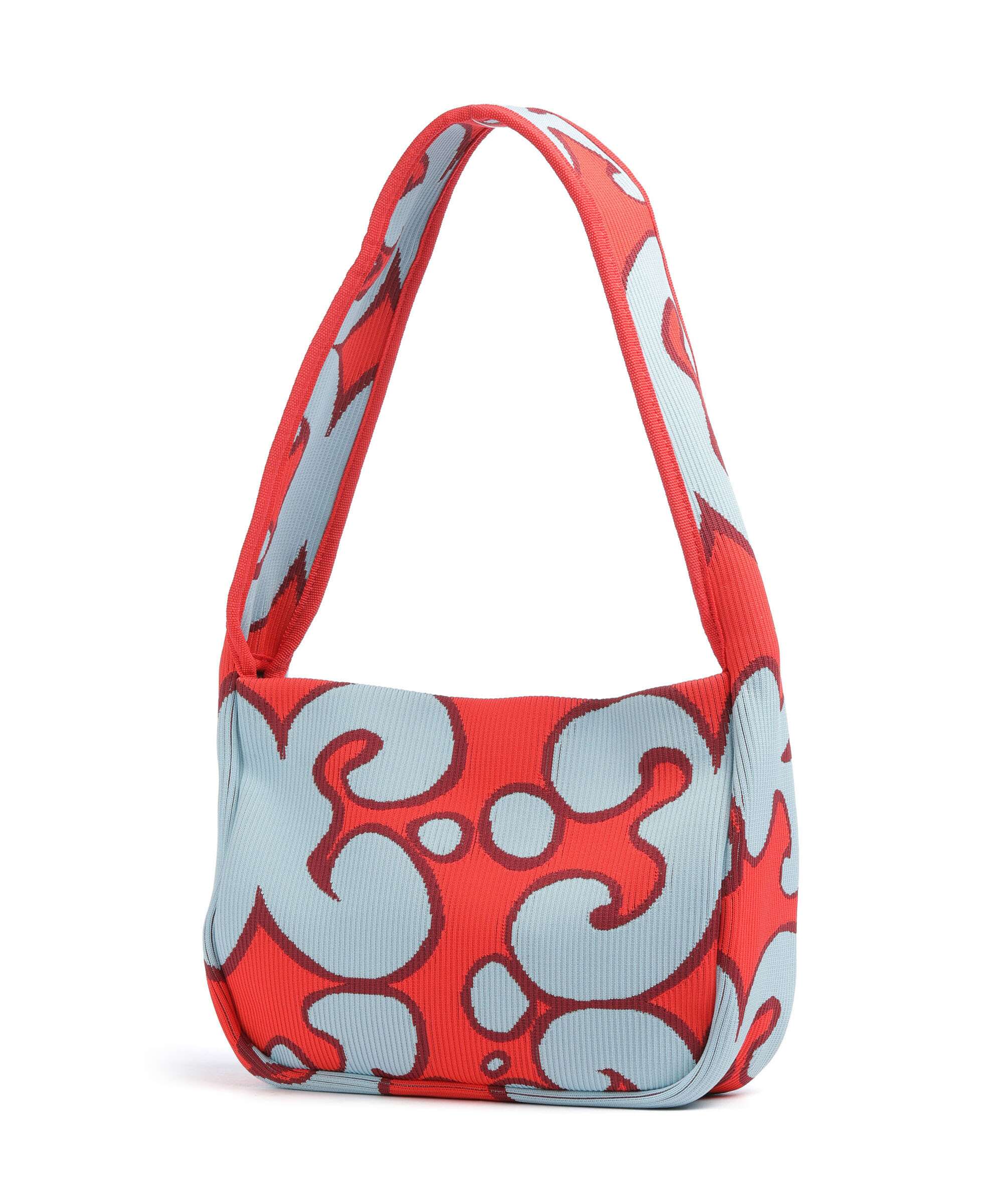 Marimekko Knitted Keidas Shoulder bag light blue/red - Image 2