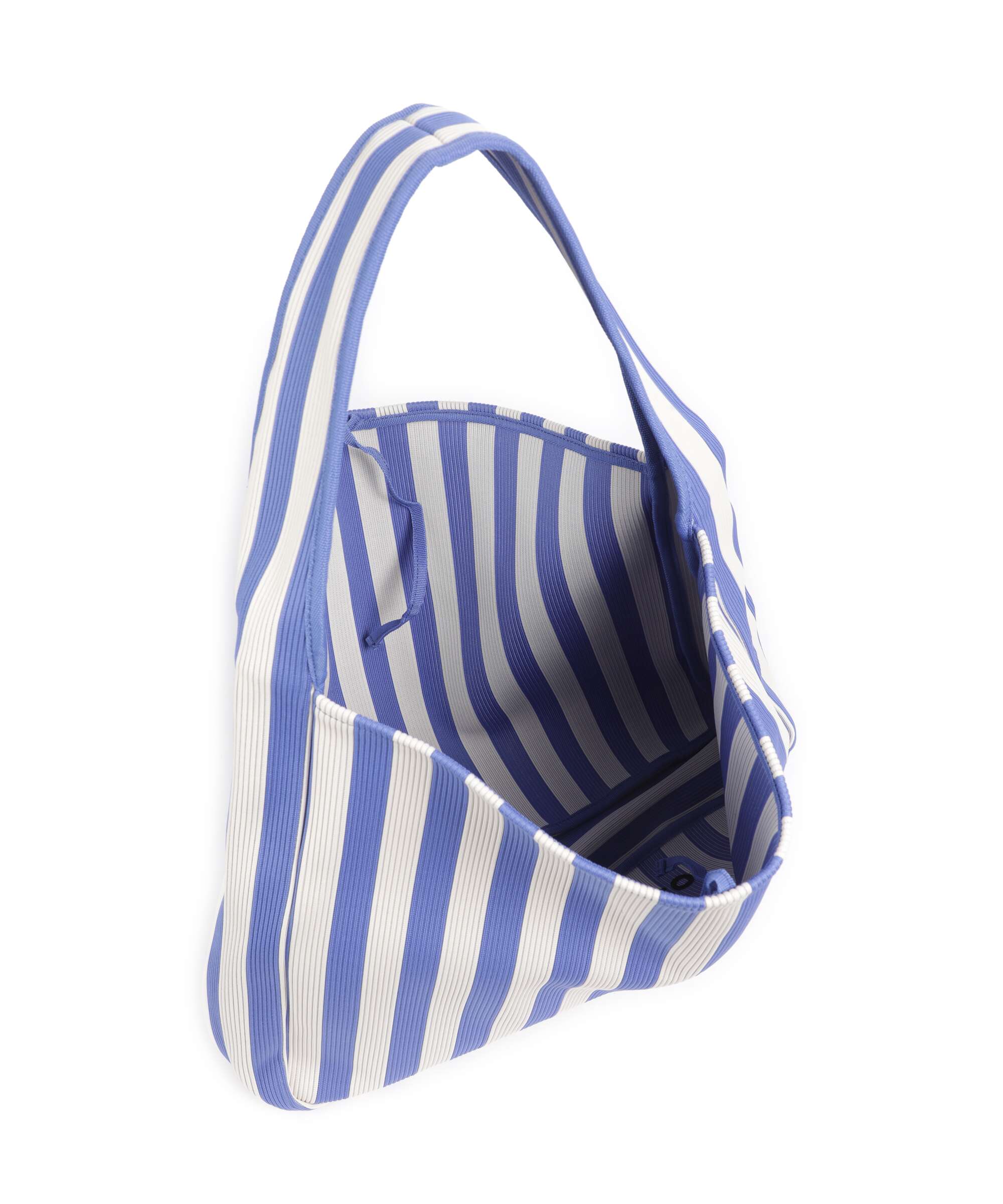 Marimekko Knitted Merirosvo Hobo bag blue/off white - Image 5