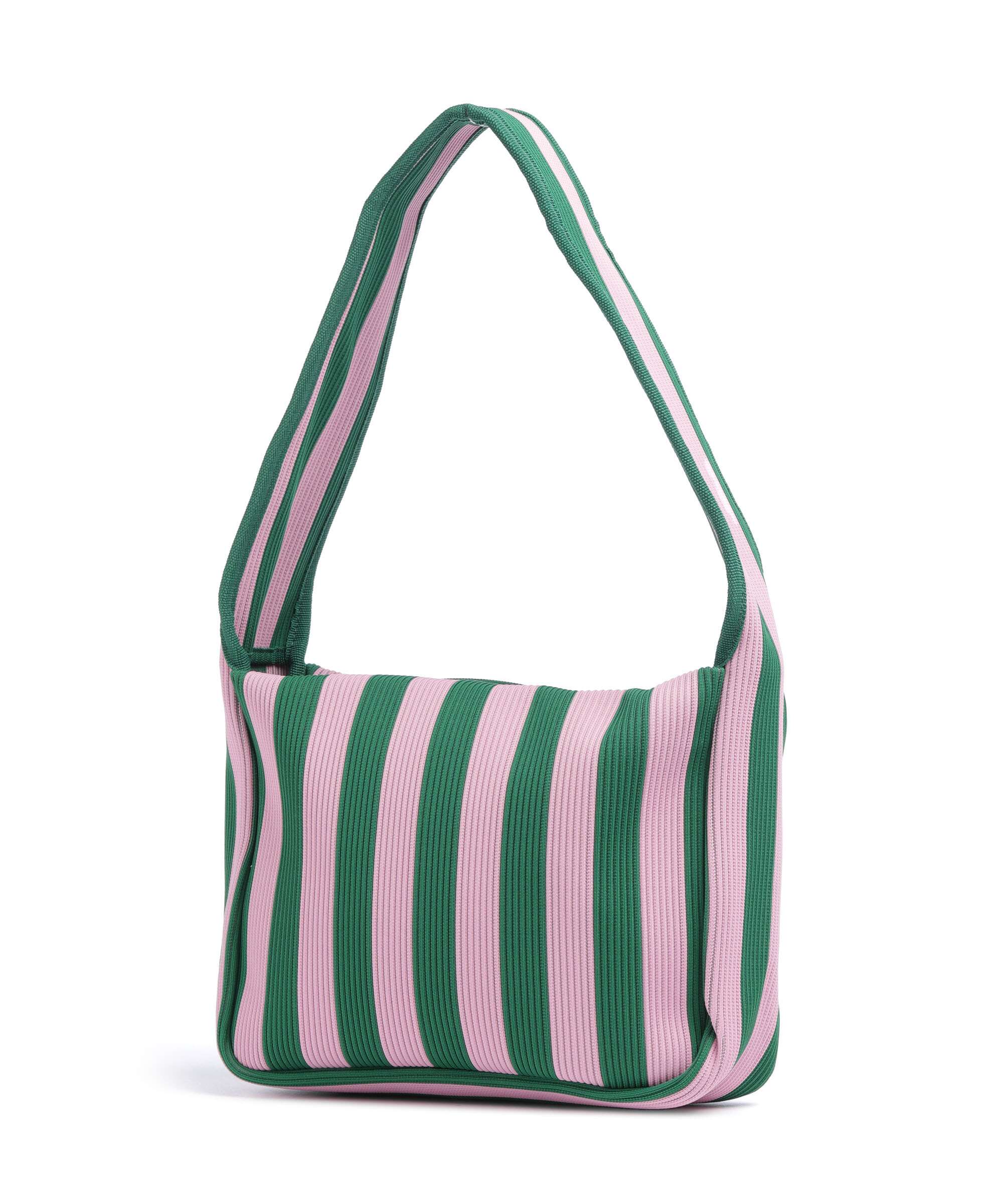 Marimekko Knitted Merirosvo Shoulder bag pink/dark green - Image 2