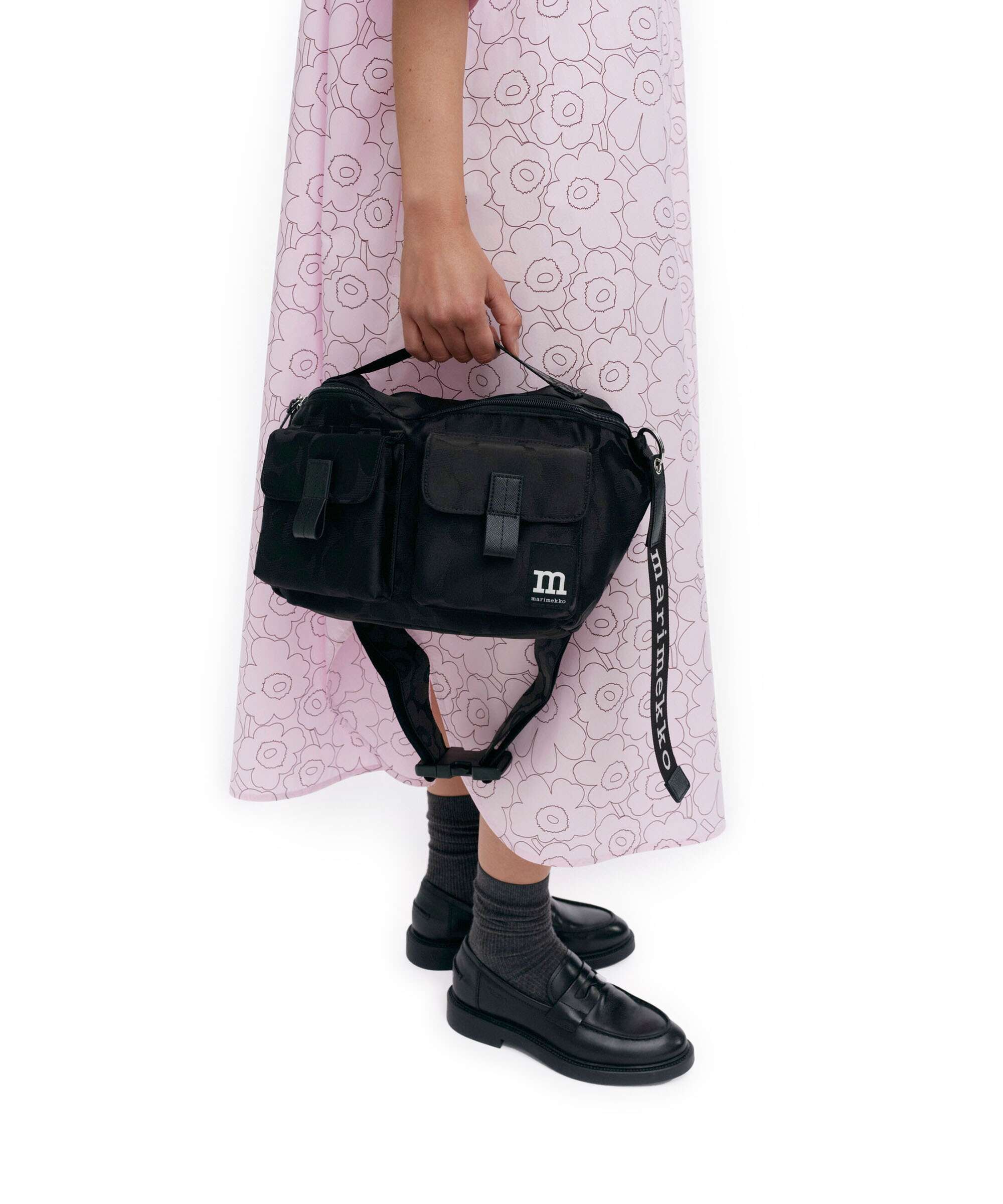 Marimekko Unikko M Crossbody bag black - Image 3