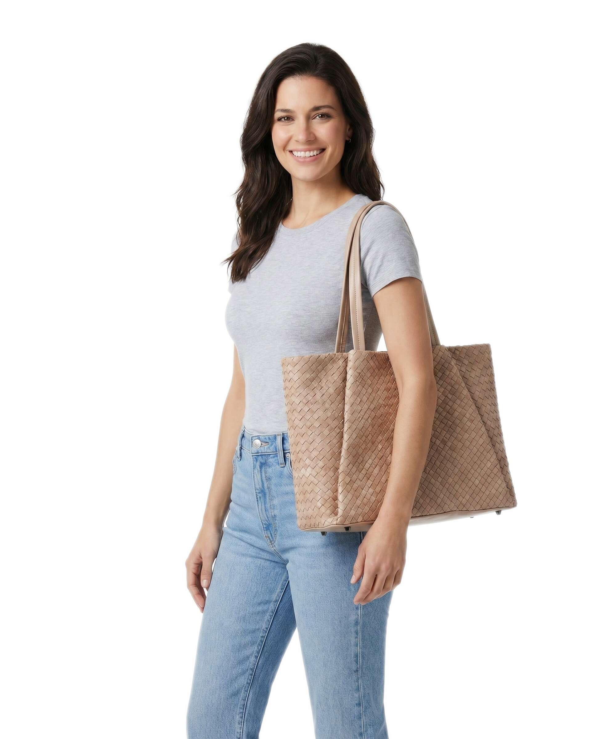 Markberg Saya Tote bag mocha mousse - Image 3