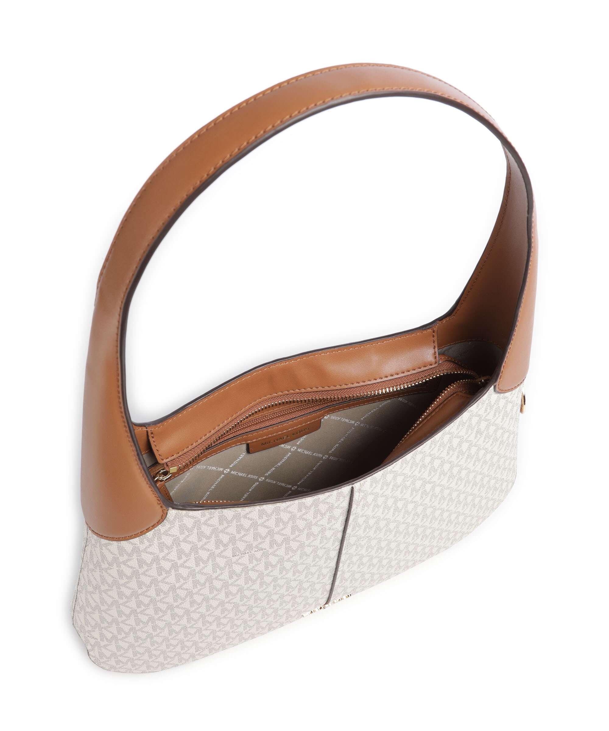 Michael Kors Alice Large Hobo bag vanilla/acorn - Image 5