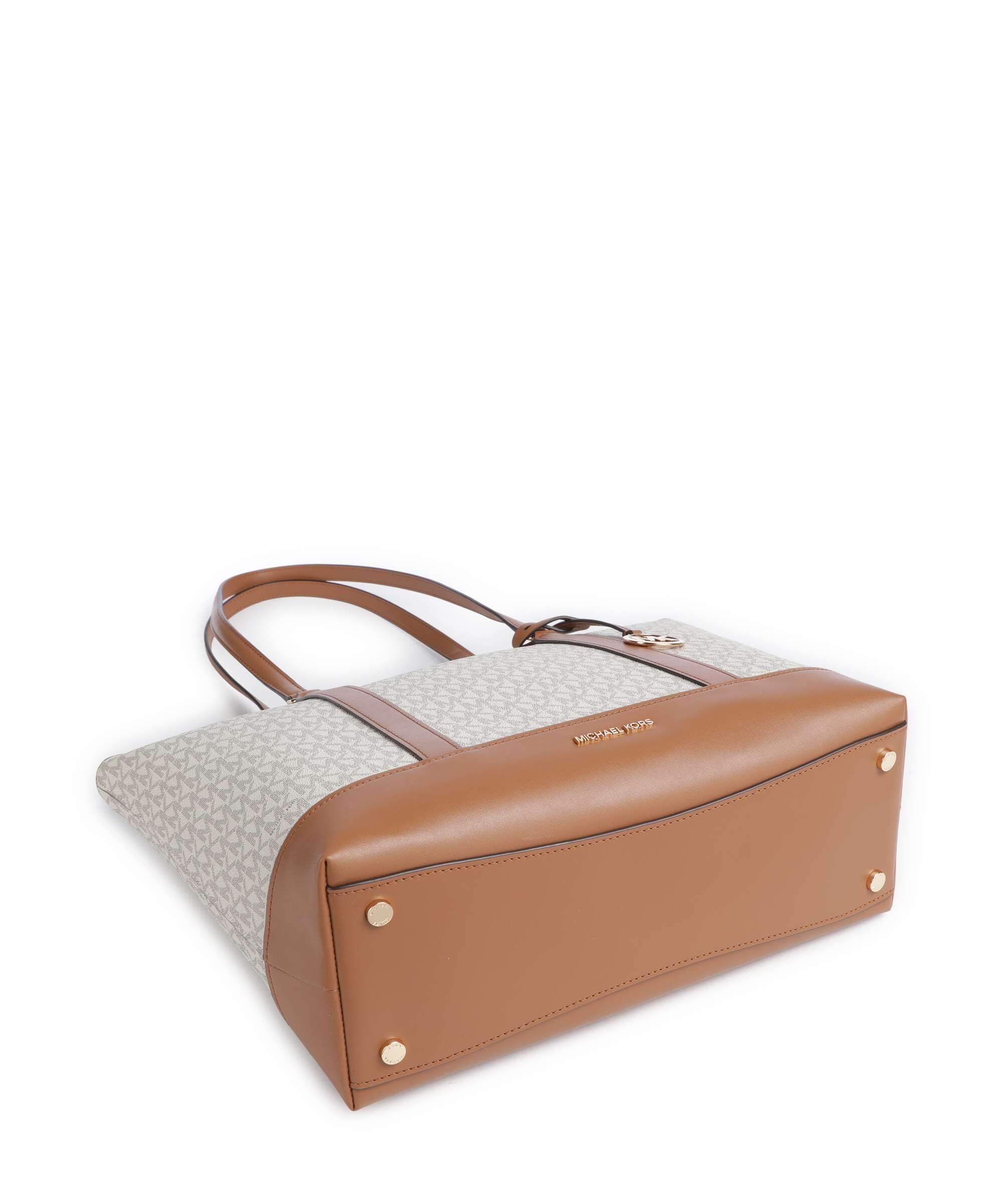 Michael Kors Andie Medium Tote bag vanilla/acorn - Image 4