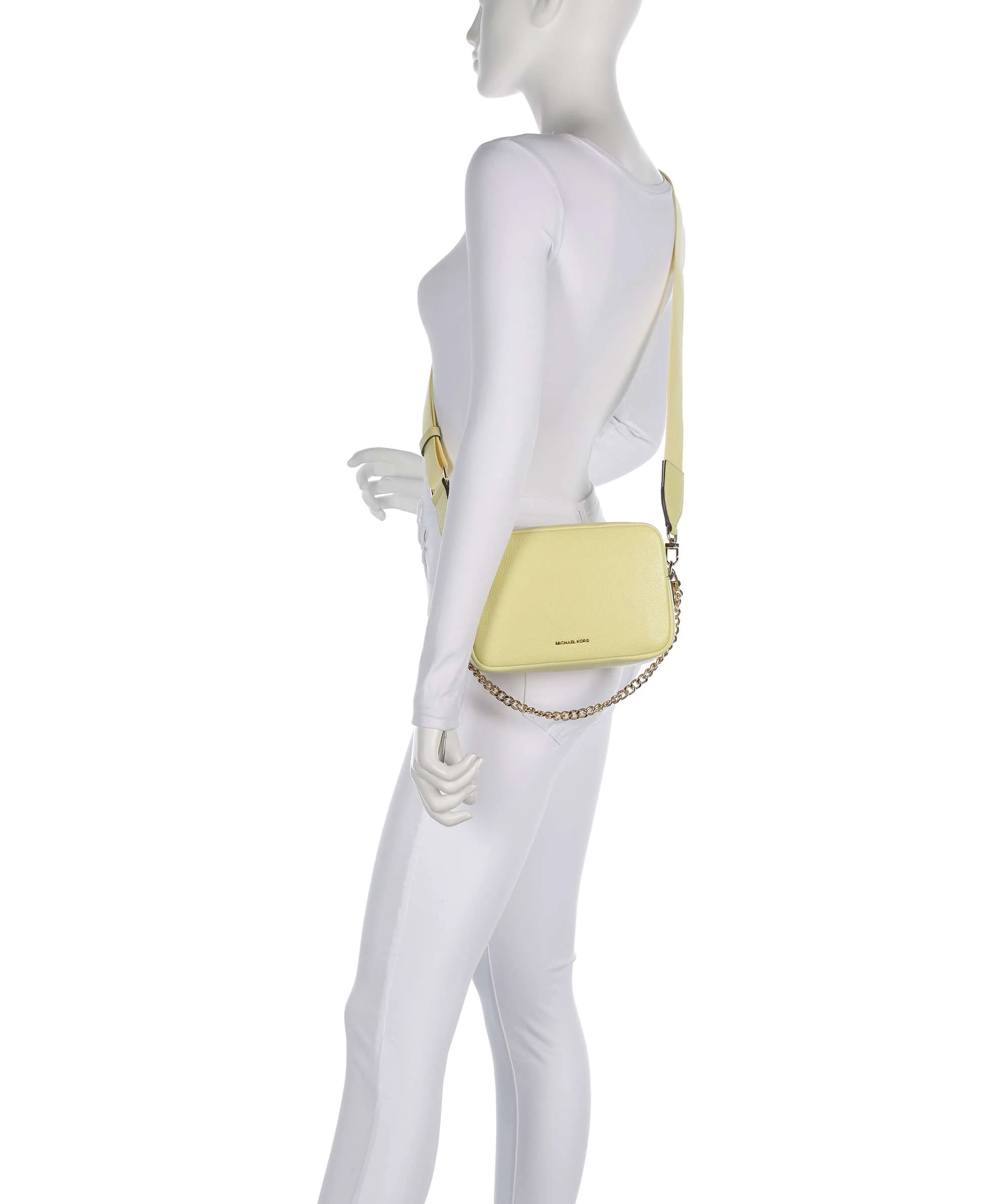 Michael Kors Bryant Medium Crossbody bag lemon - Image 3
