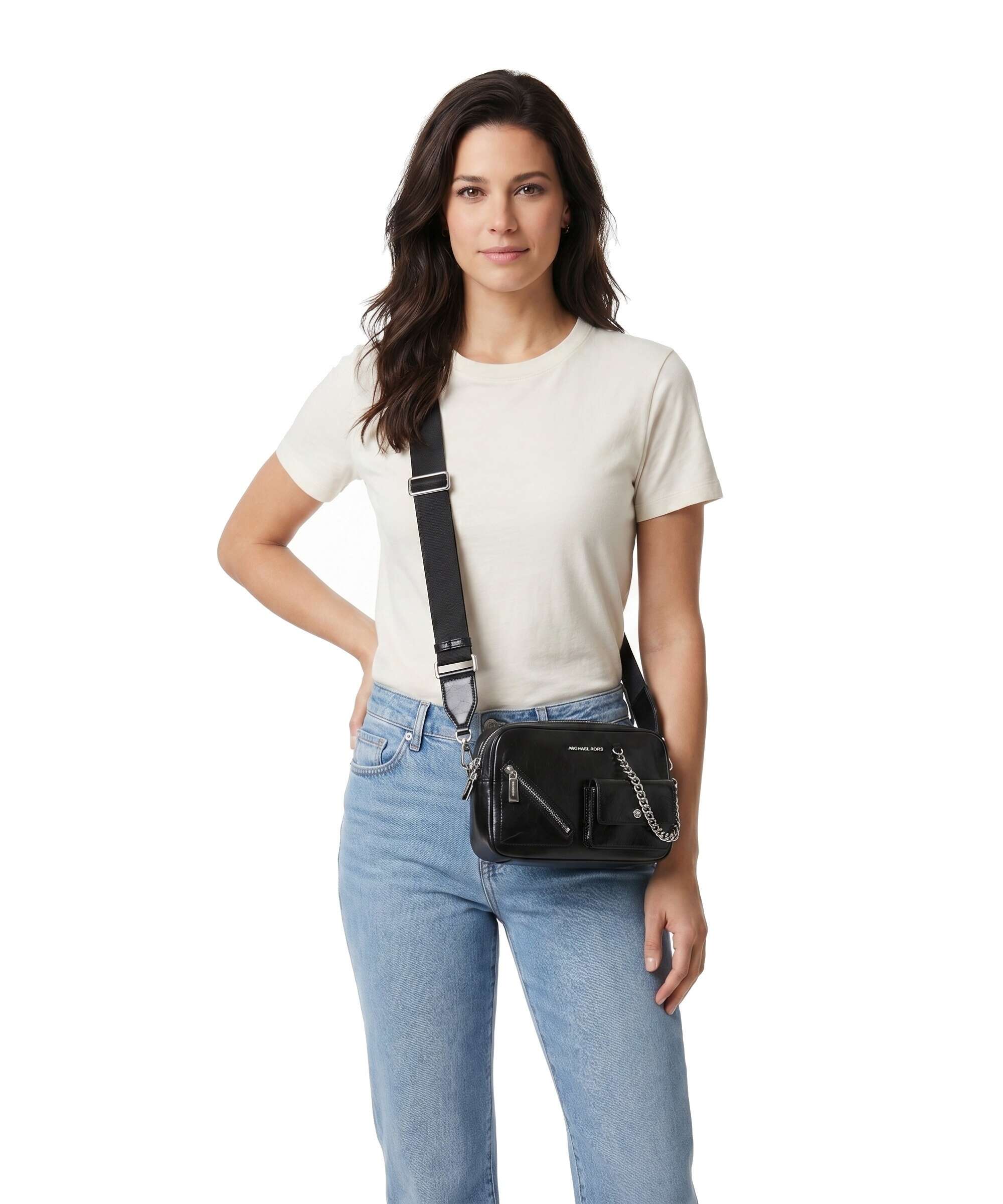 Michael Kors Bryant Medium Crossbody bag black - Image 3