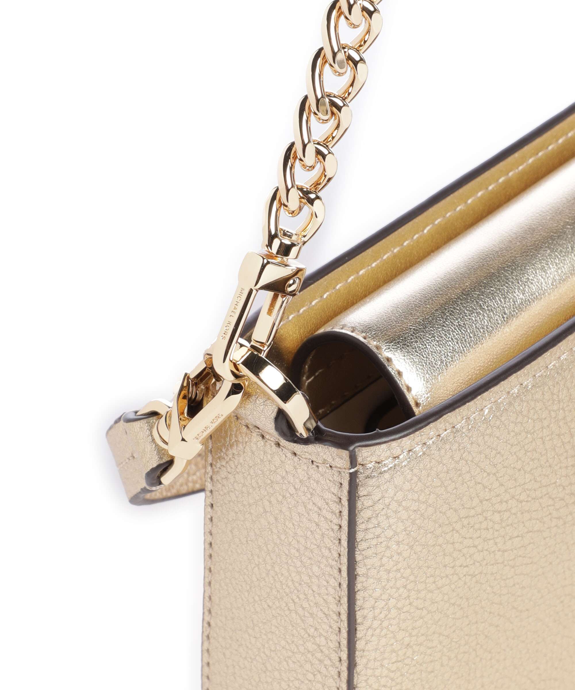 Michael Kors Bryant Small Shoulder bag pale gold - Image 5