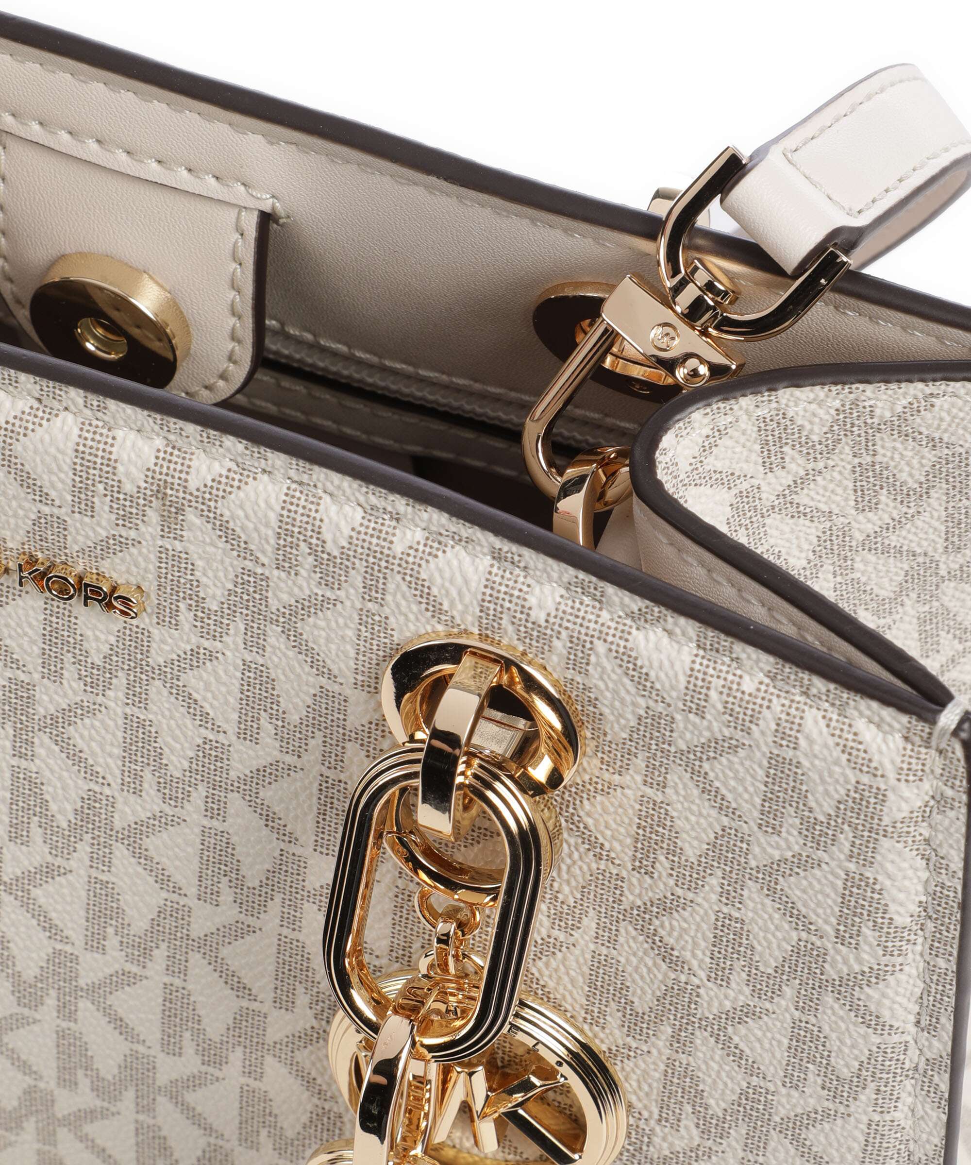 Michael Kors Cynthia Handbag vanilla cream - Image 5