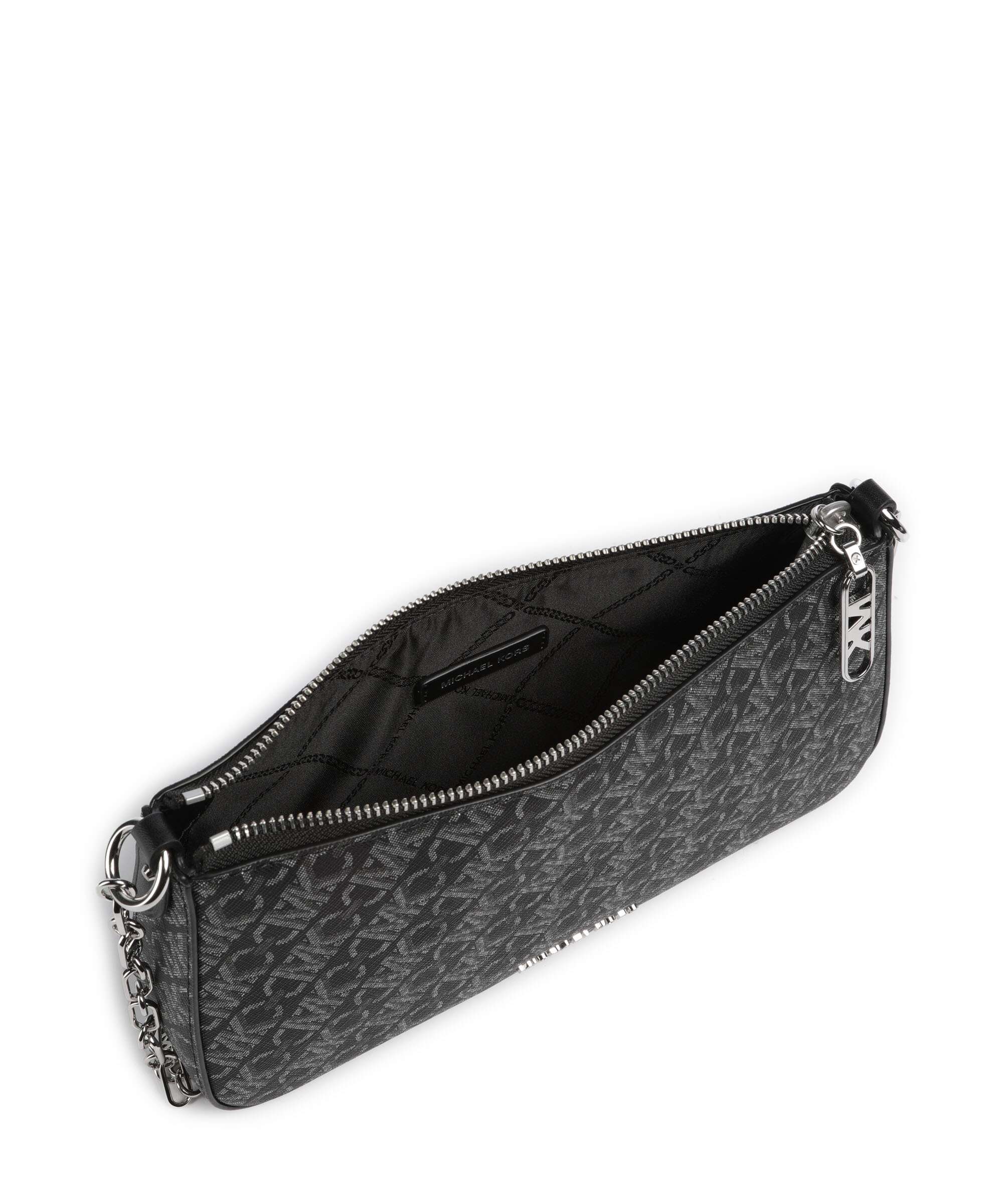 Michael Kors Empire Shoulder bag black/silver - Image 6