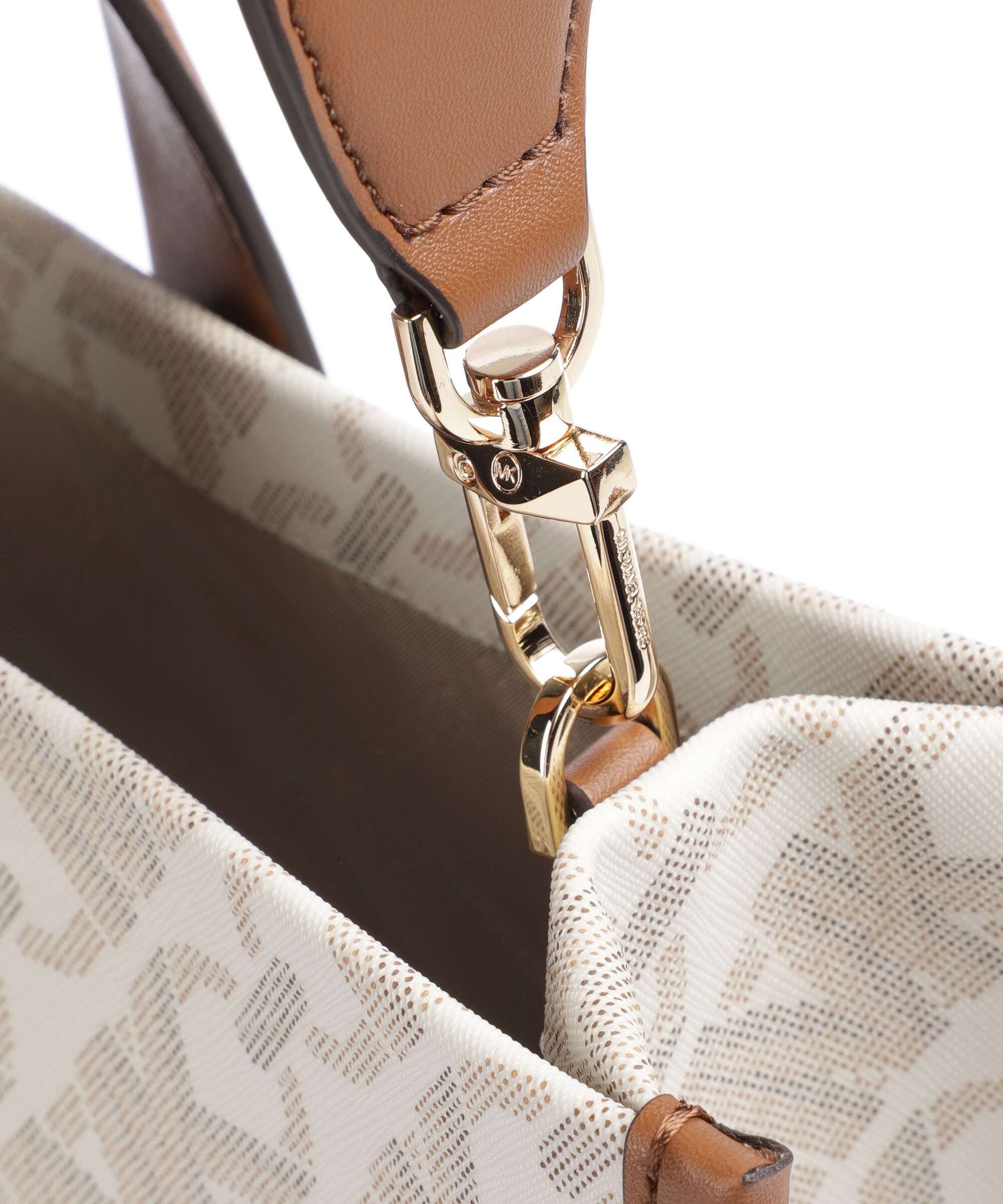 Michael Kors Gigi Handbag vanilla/luggage - Image 4