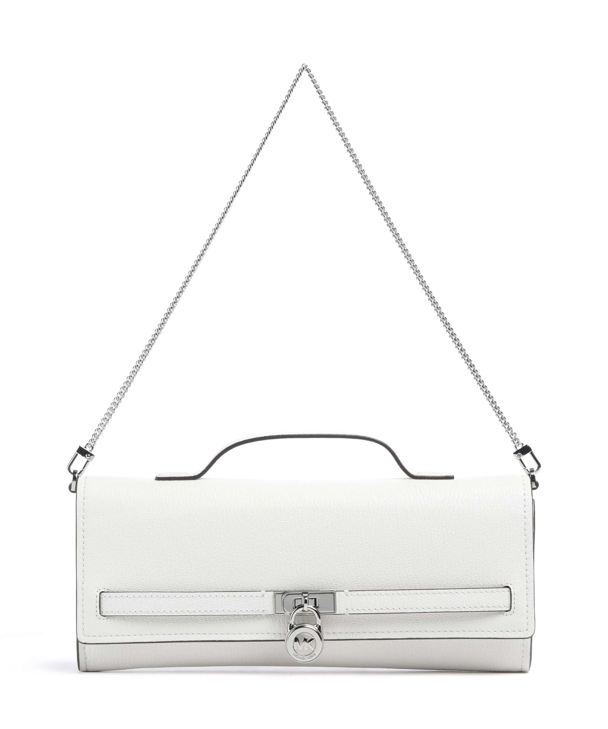 Michael Kors Hamilton Moderne Medium Shoulder bag optic white