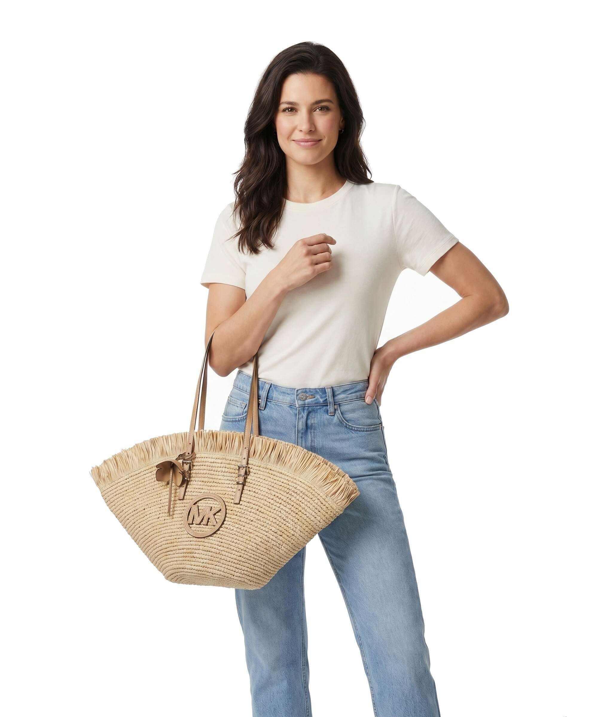 Michael Kors Isa Large Tote bag natural/peanut - Image 3