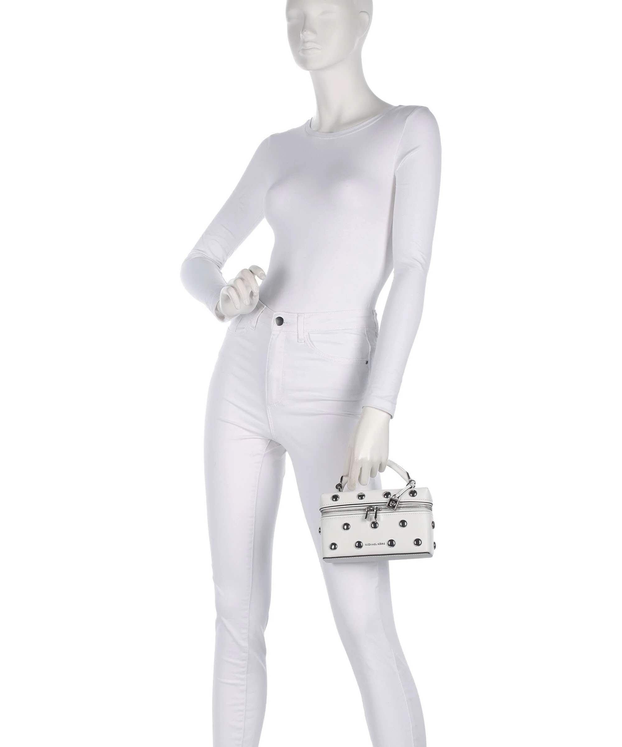 Michael Kors Jana XS Crossbody bag optic white - Image 3