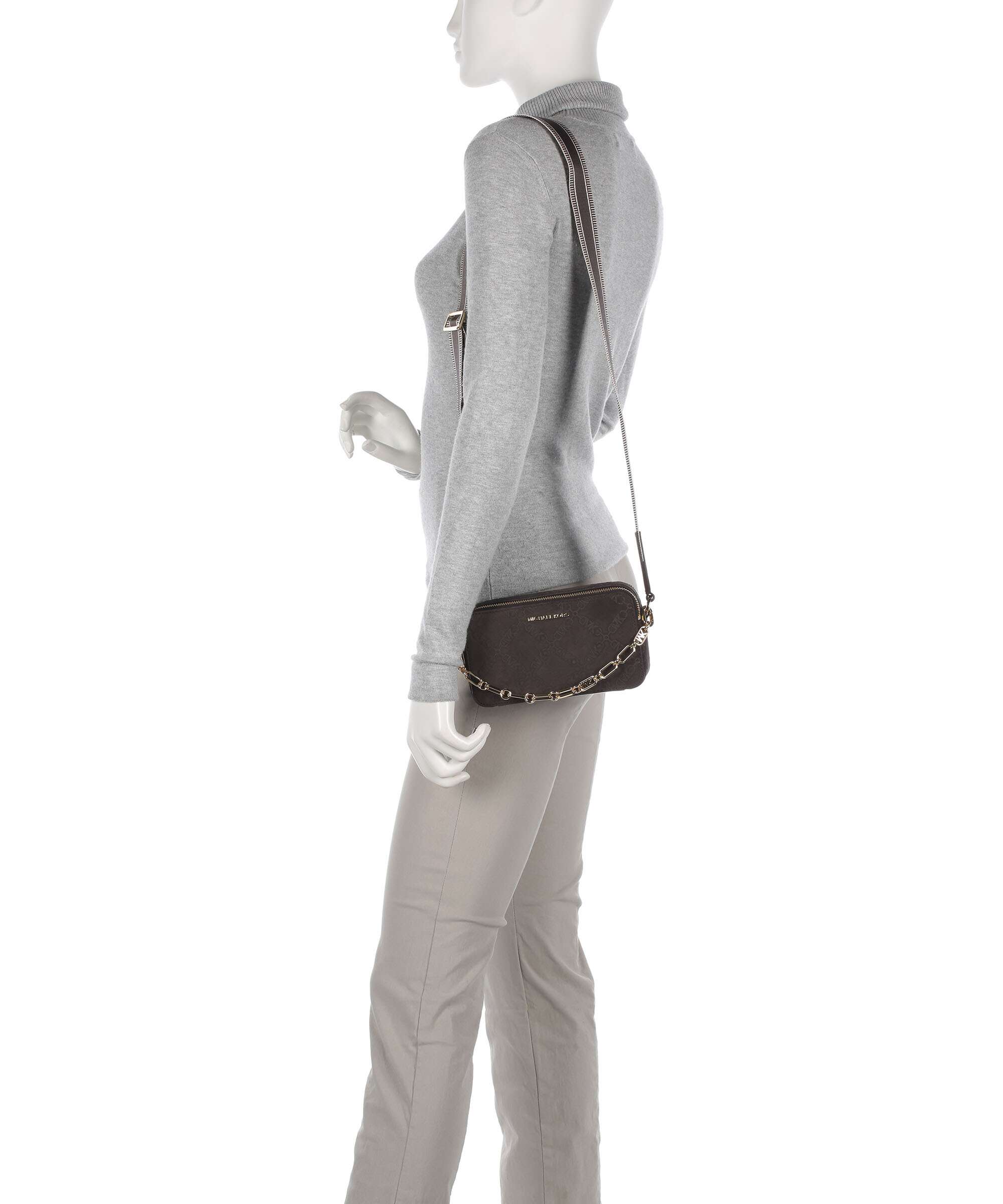 Michael Kors Jet Set Crossbody bag chocolate - Image 3
