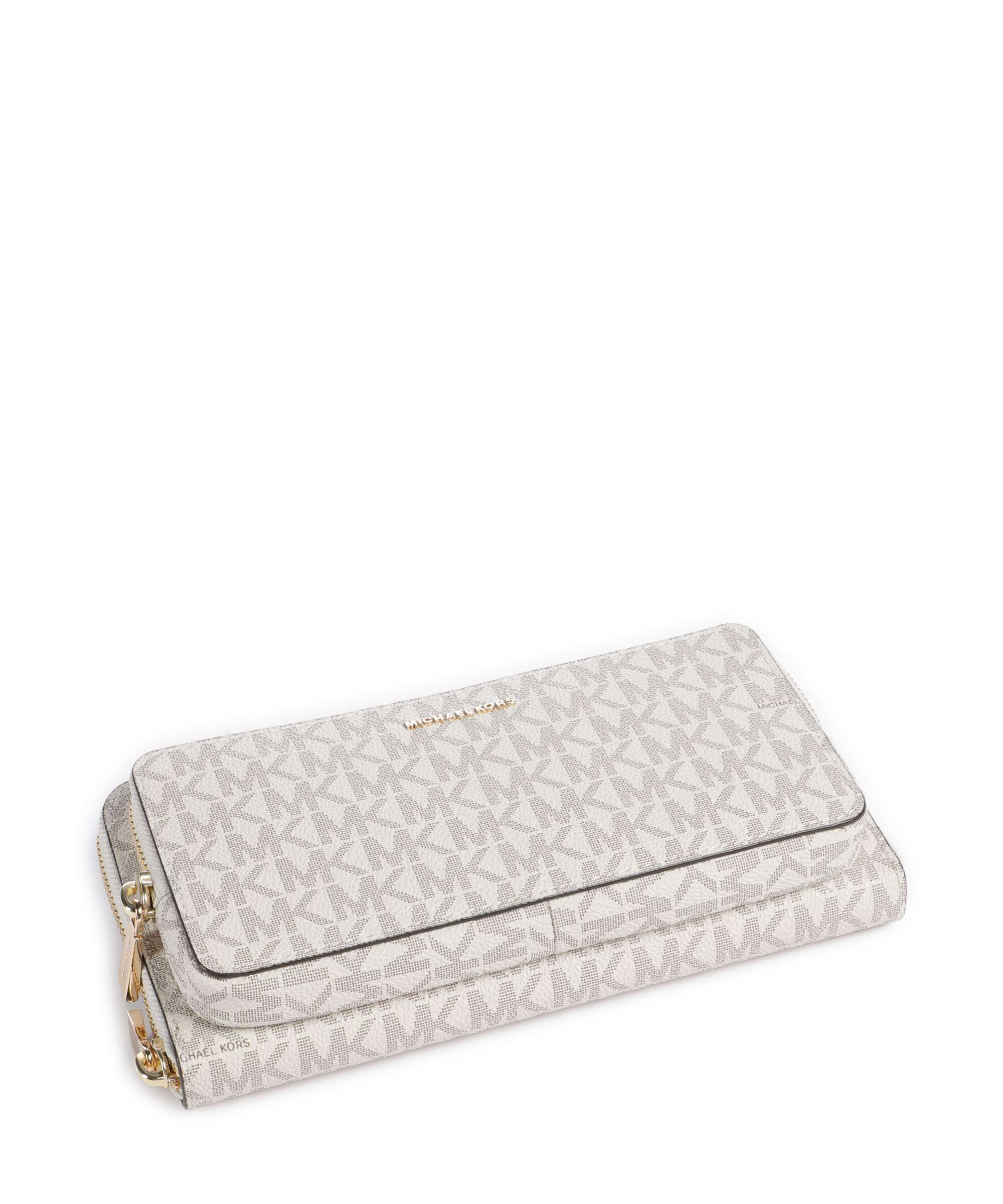 Michael Kors Jet Set Large Continental Crossbody bag vanilla/acorn - Image 3