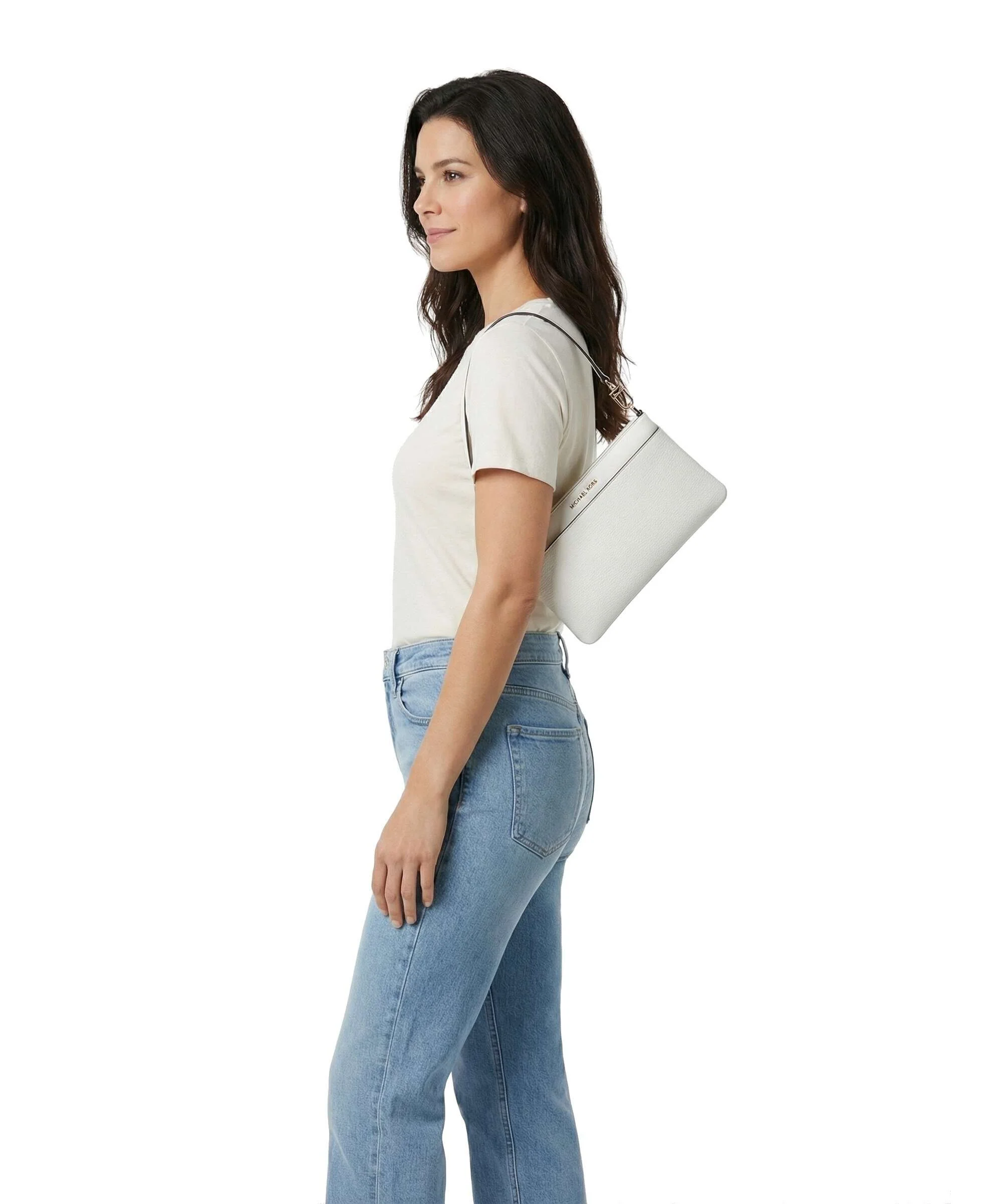 Michael Kors Jet Set Shoulder bag optic white - Image 3