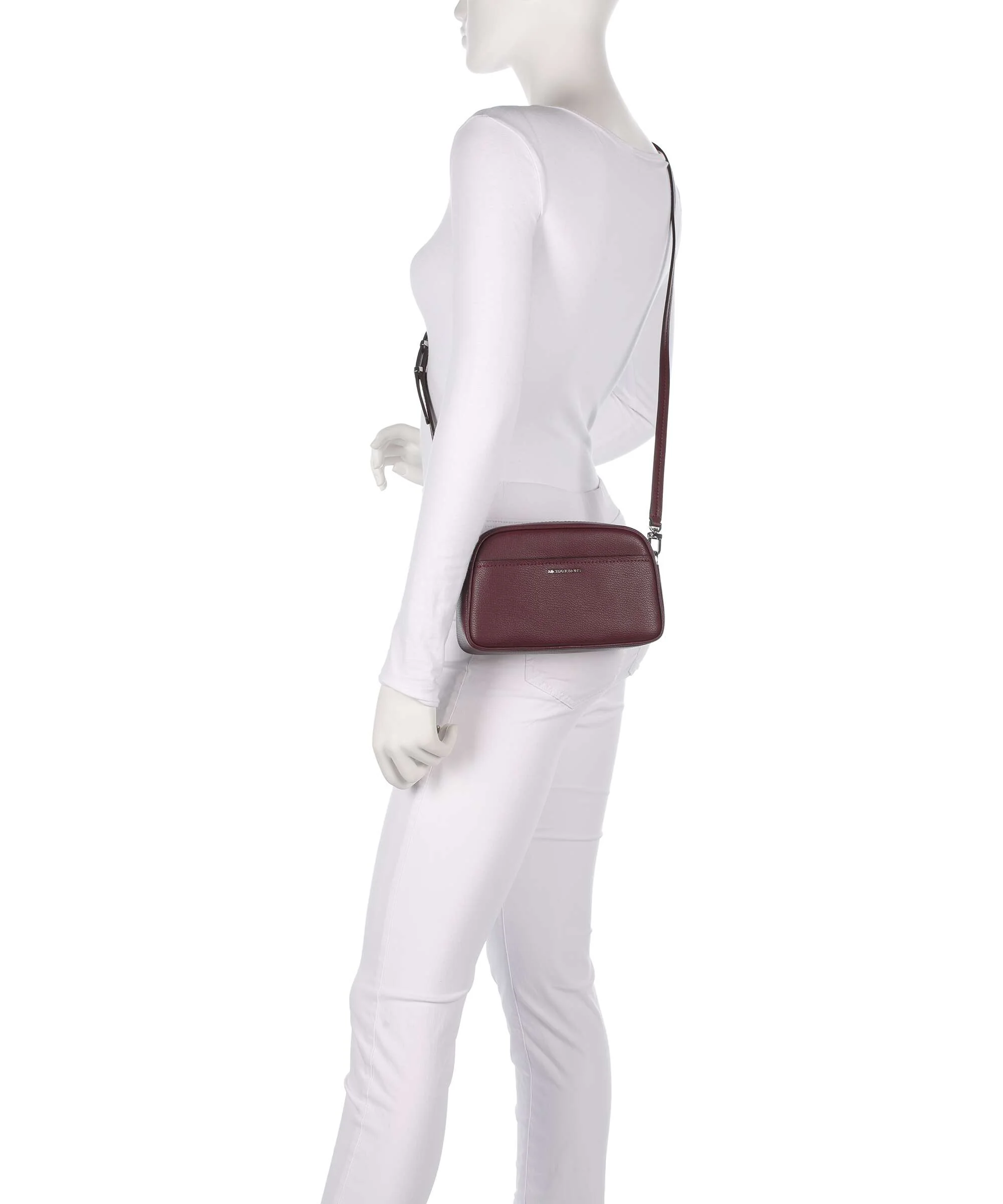 Michael Kors Jet Set Small Crossbody bag oxblood - Image 3