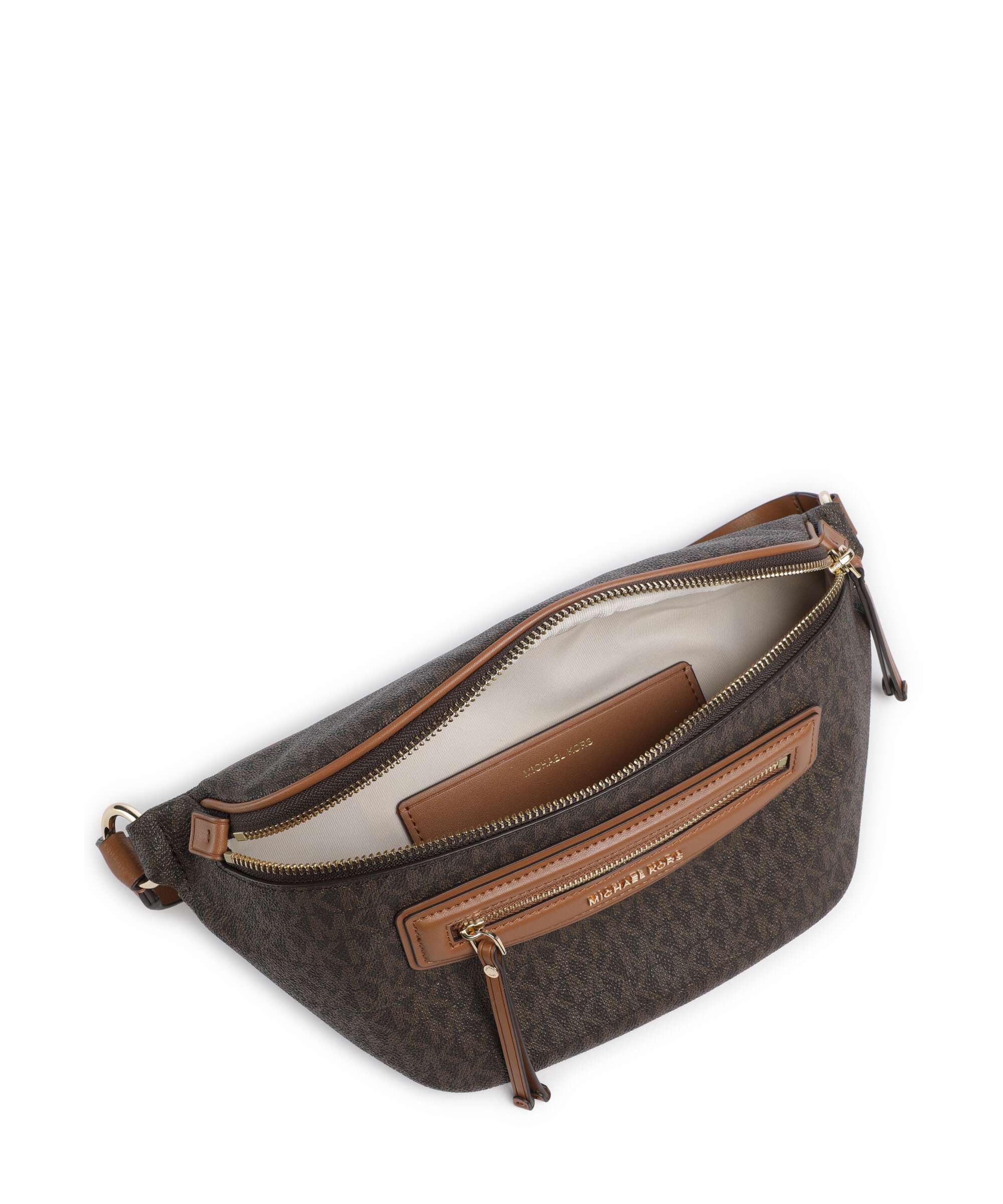 Michael Kors Jet Set Travel Medium Belt bag brown/acorn - Image 6