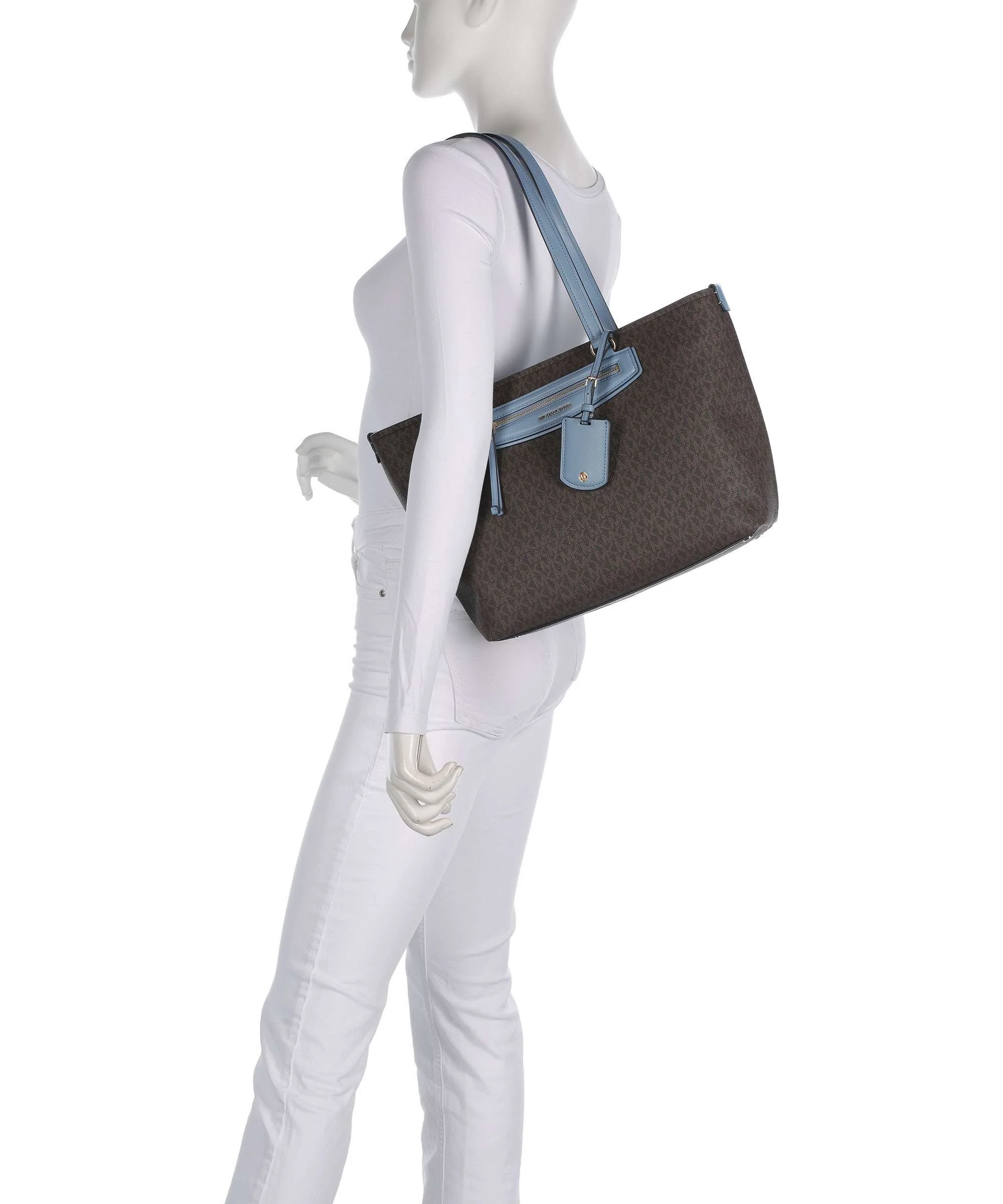 Michael Kors Jet Set Travel Medium Tote bag chambray - Image 3