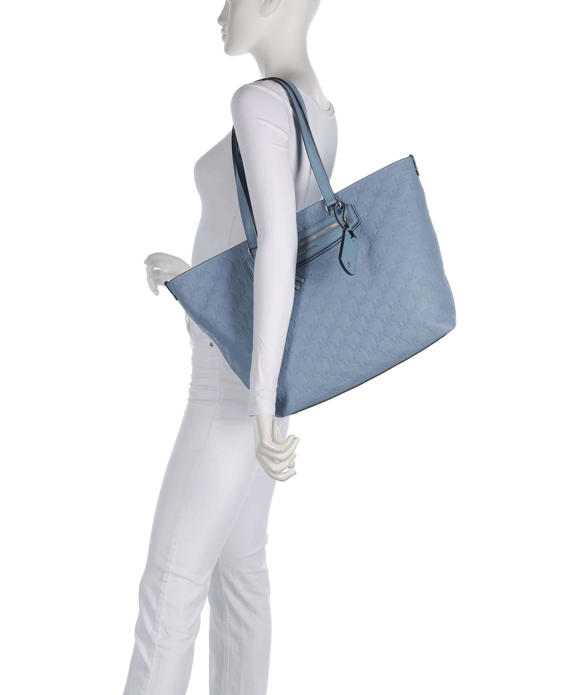 Michael Kors Jet Set Travel XL Tote bag chambray - Image 3