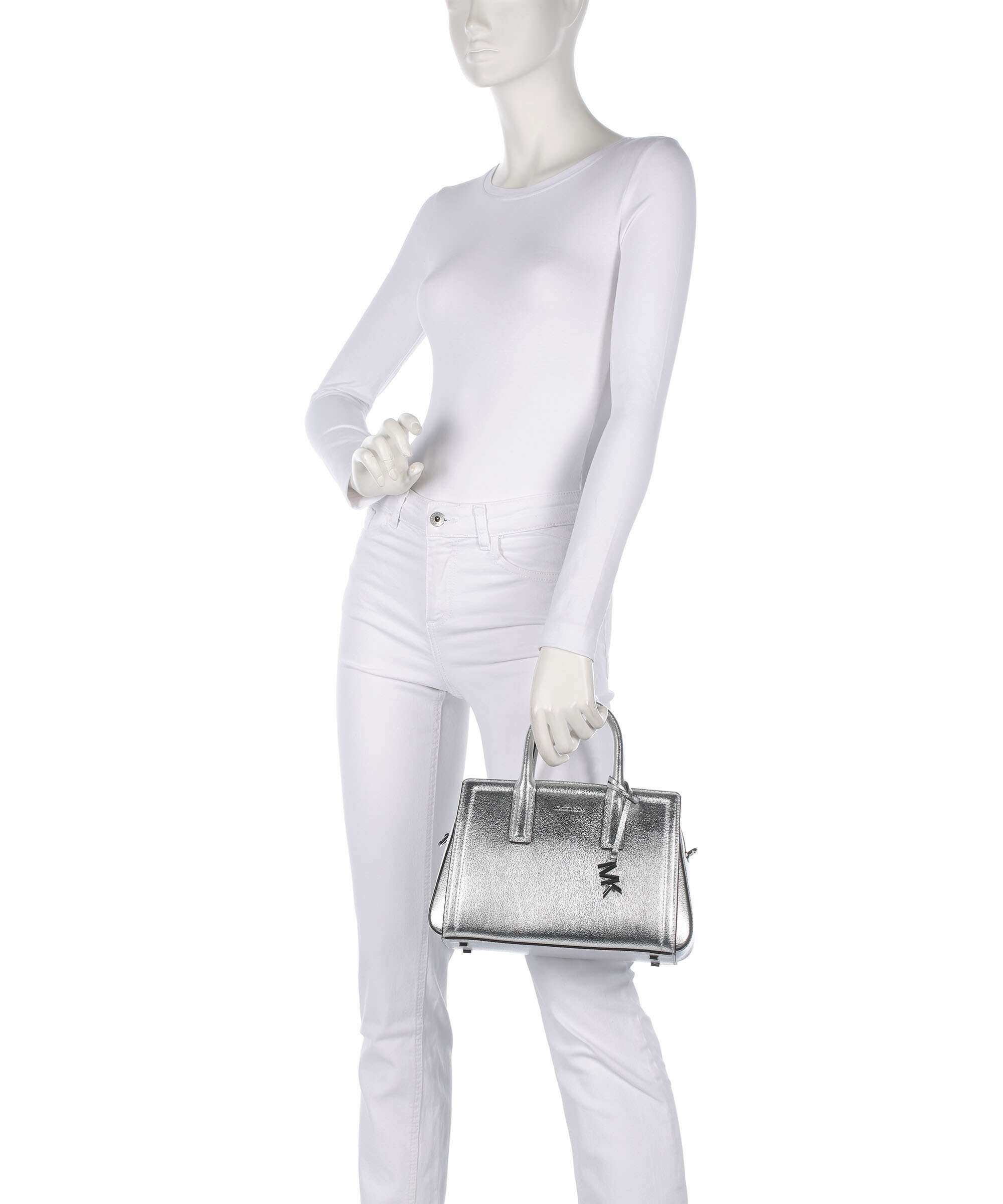 Michael Kors Laila Handbag silver - Image 3