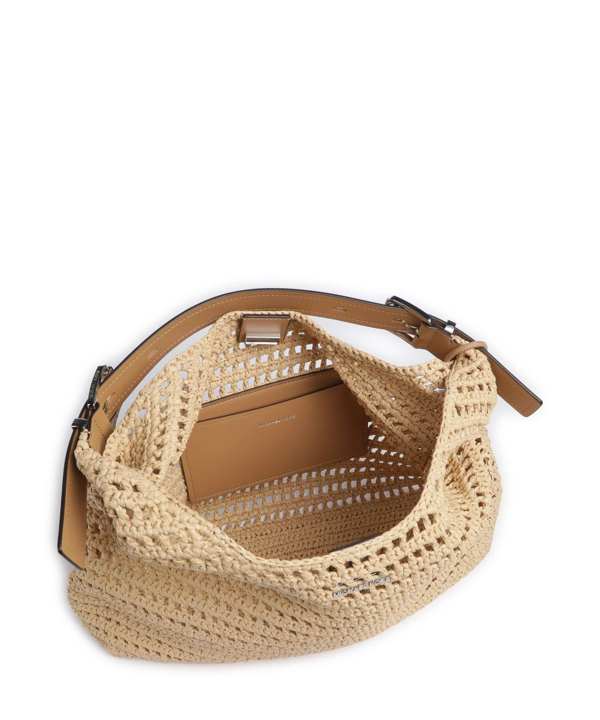 Michael Kors Nolita Large Hobo bag natural/peanut - Image 6