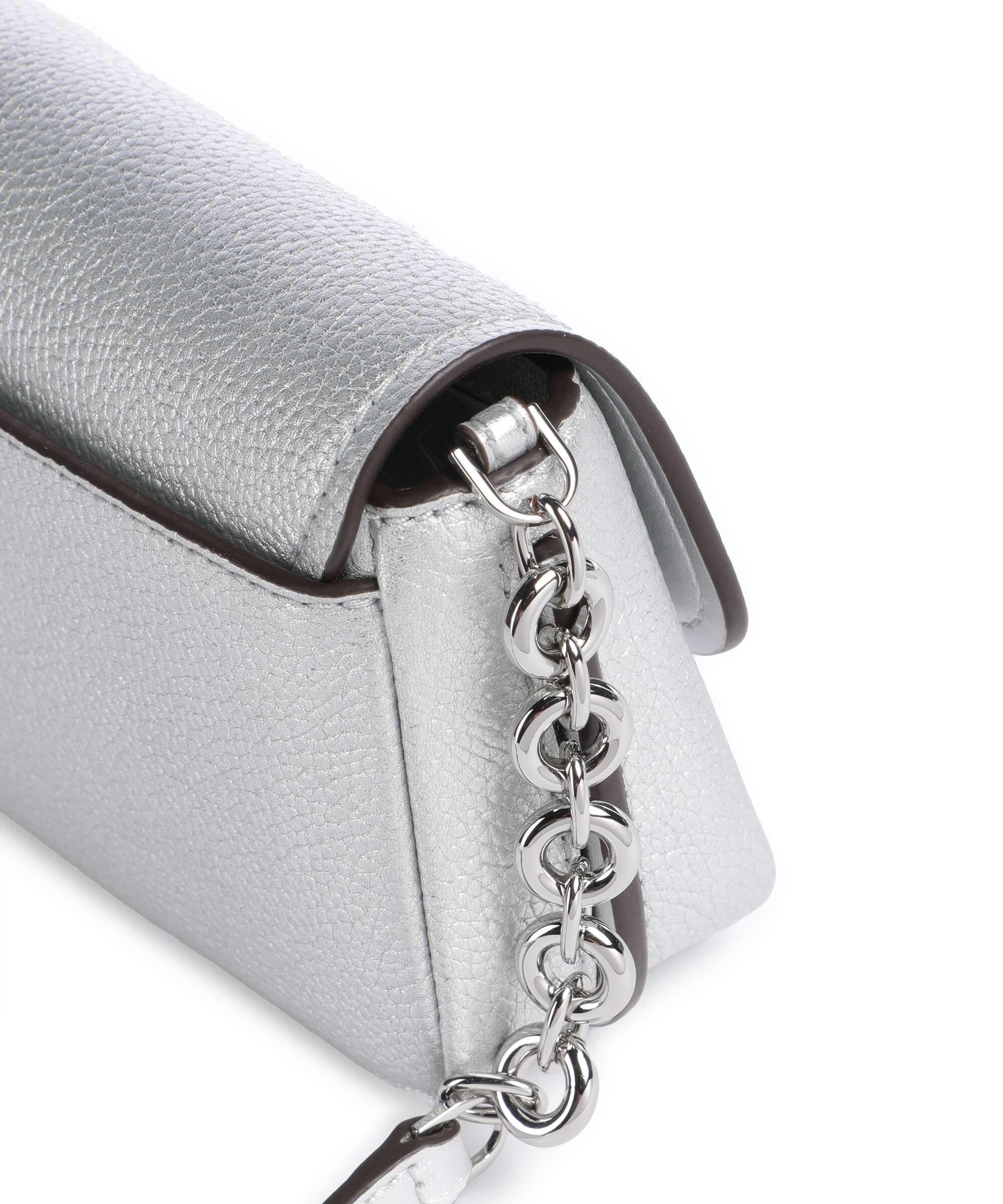 Michael Kors Nolita Small Crossbody bag silver - Image 4