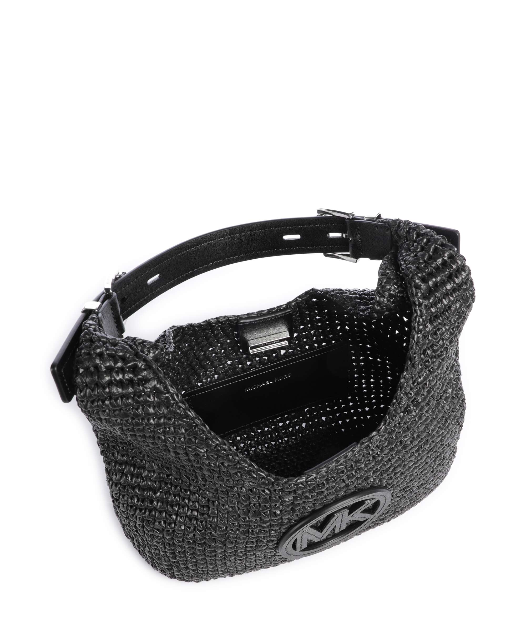 Michael Kors Nolita Small Hobo bag black/black - Image 6
