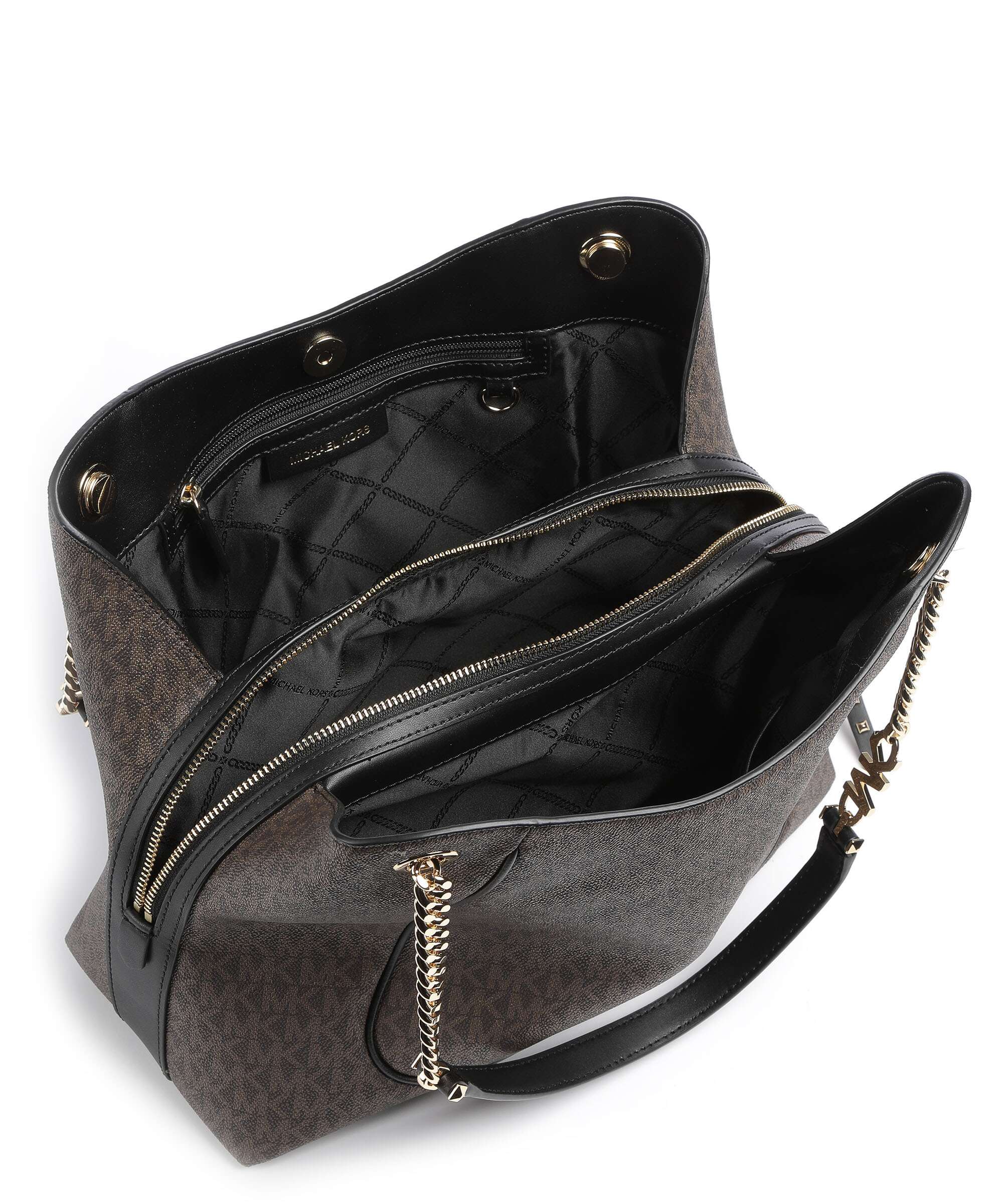 Michael Kors Piper Hobo bag brown/black - Image 5
