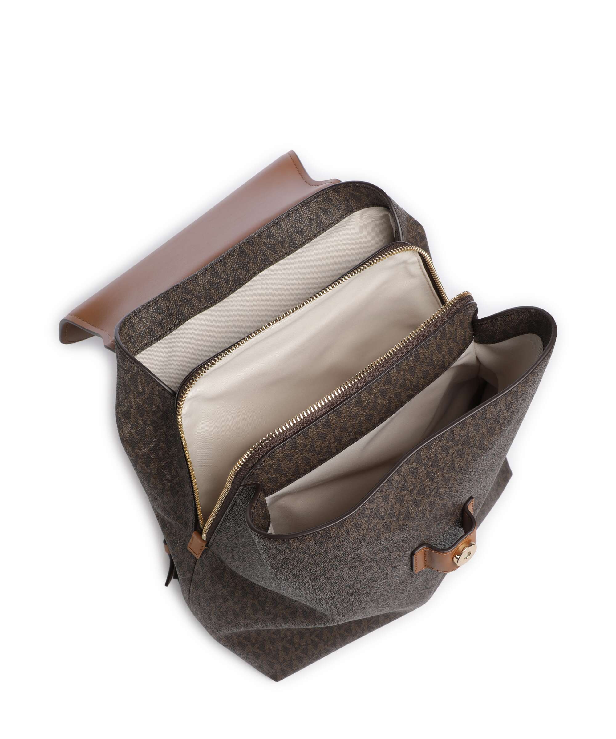 Michael Kors Quinn Medium Backpack brown/acorn - Image 5