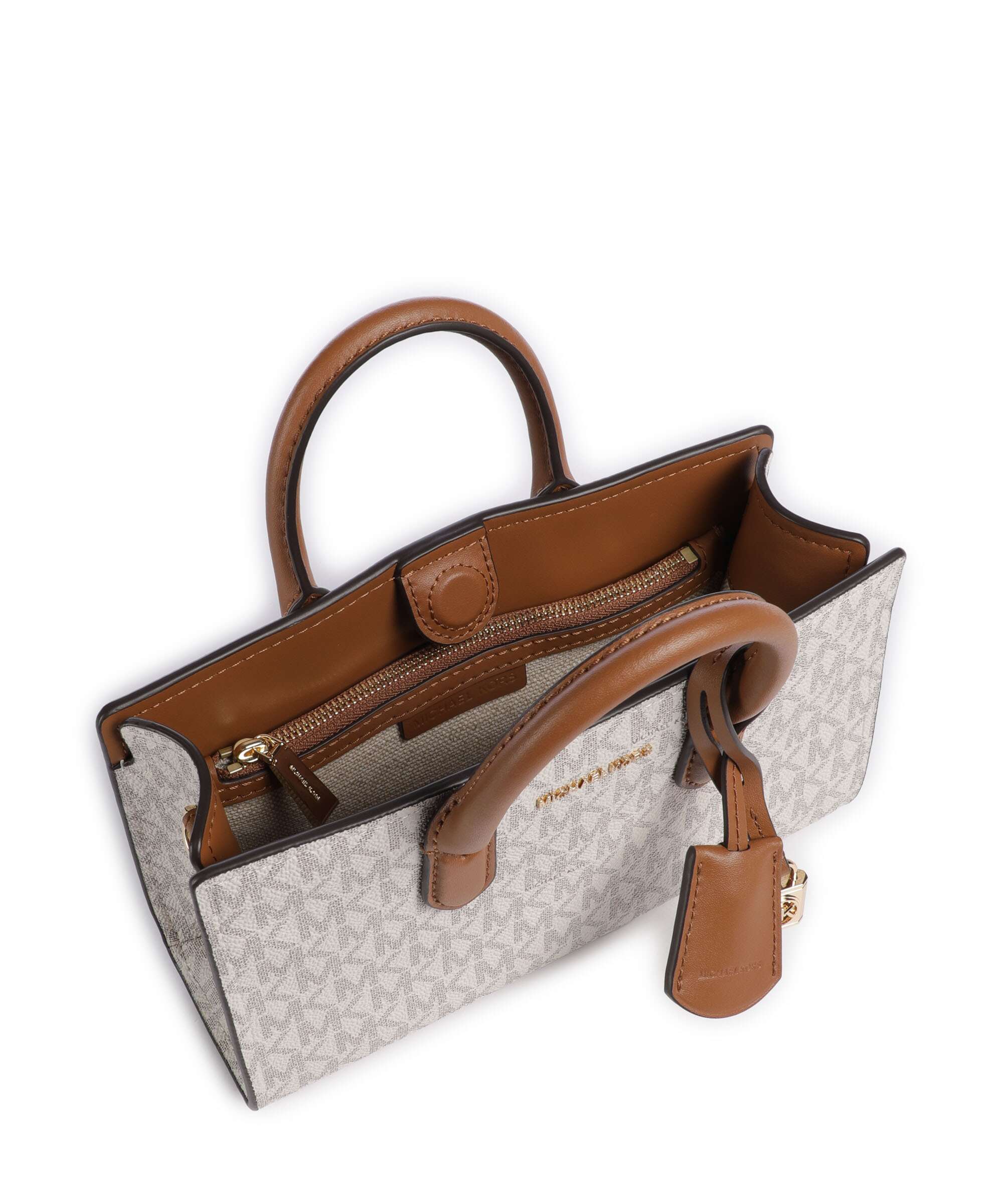 Michael Kors Scarlett Handbag vanilla/acorn - Image 6
