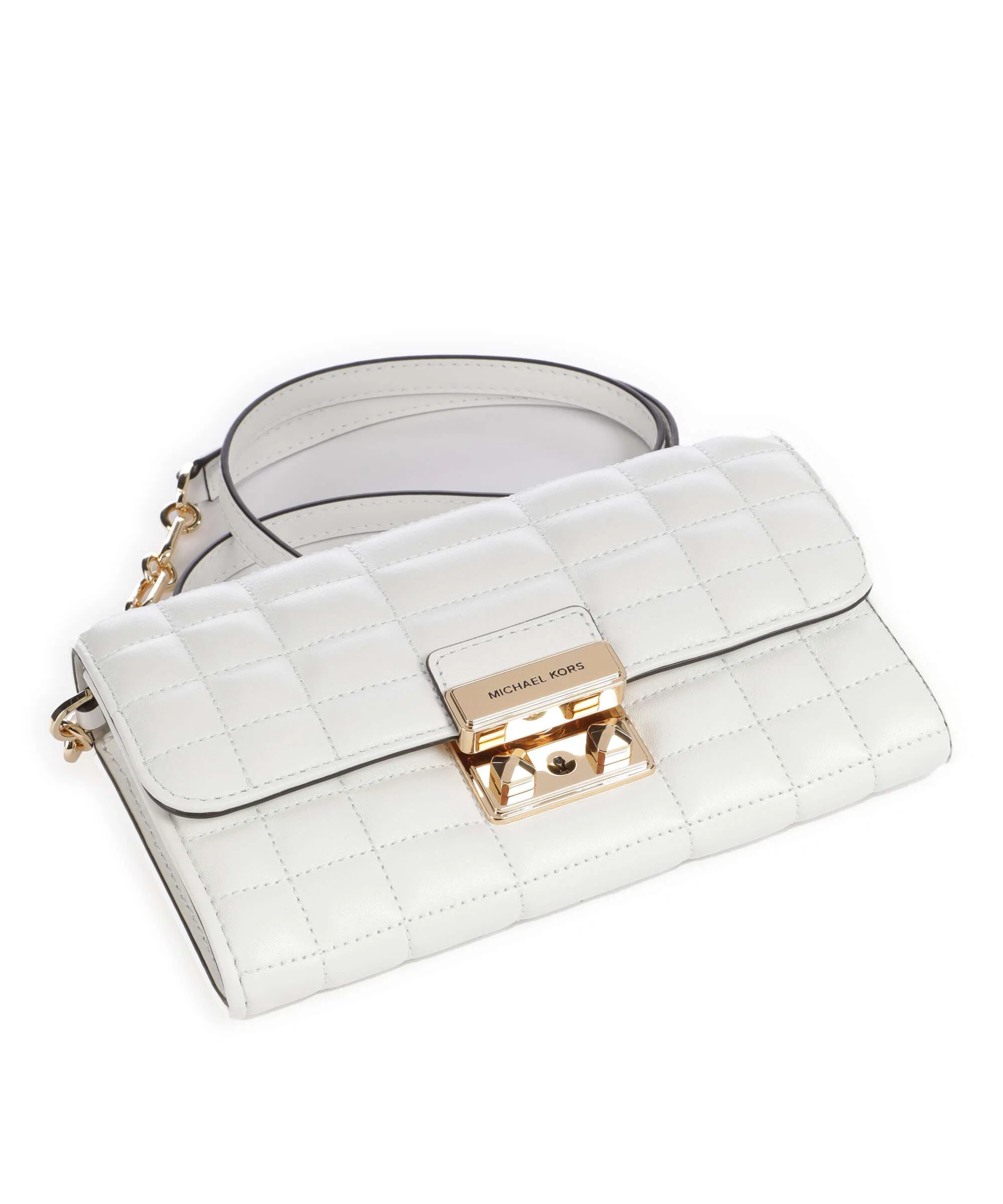 Michael Kors Tribeca Crossbody bag optic white - Image 5