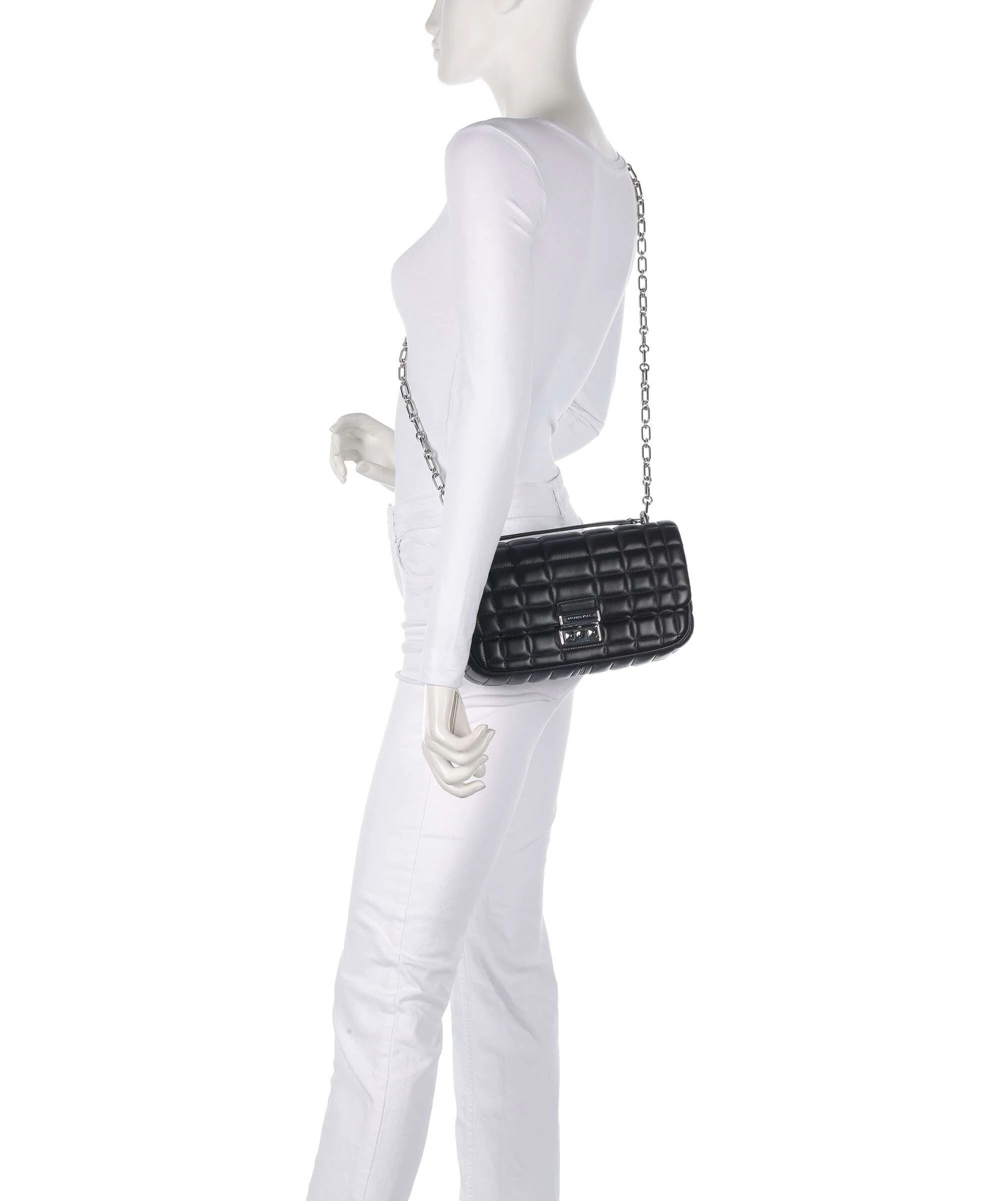 Michael Kors Tribeca Large Shoulder bag black - Image 4
