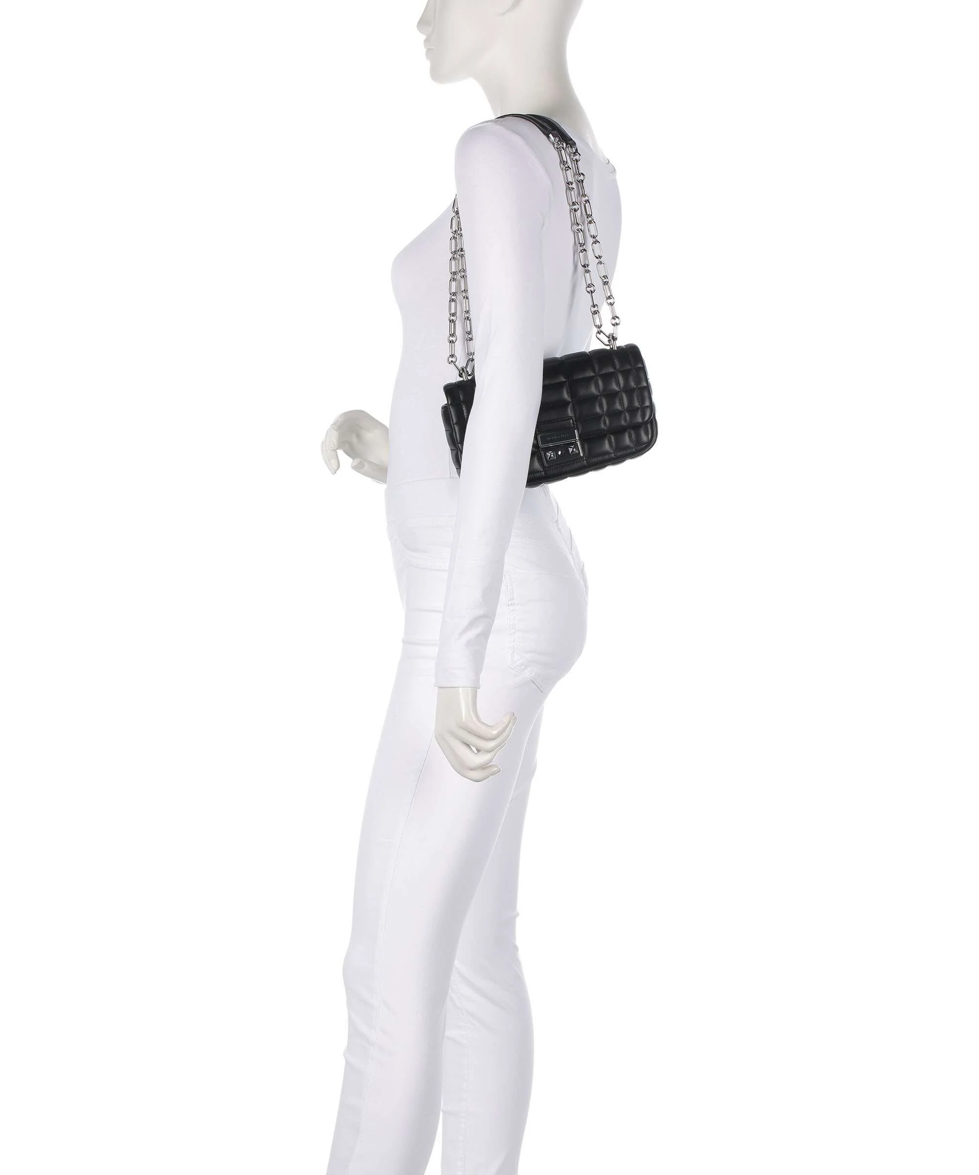Michael Kors Tribeca Small Shoulder bag black - Image 3
