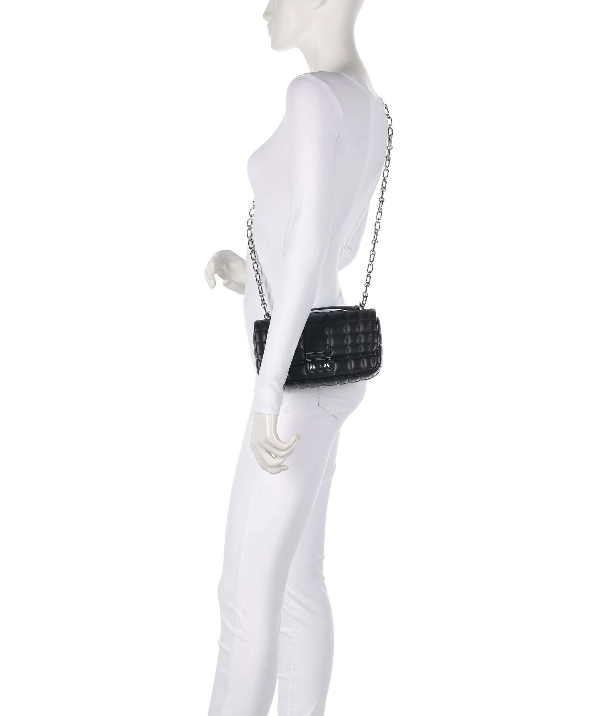 Michael Kors Tribeca Small Shoulder bag black - Image 4