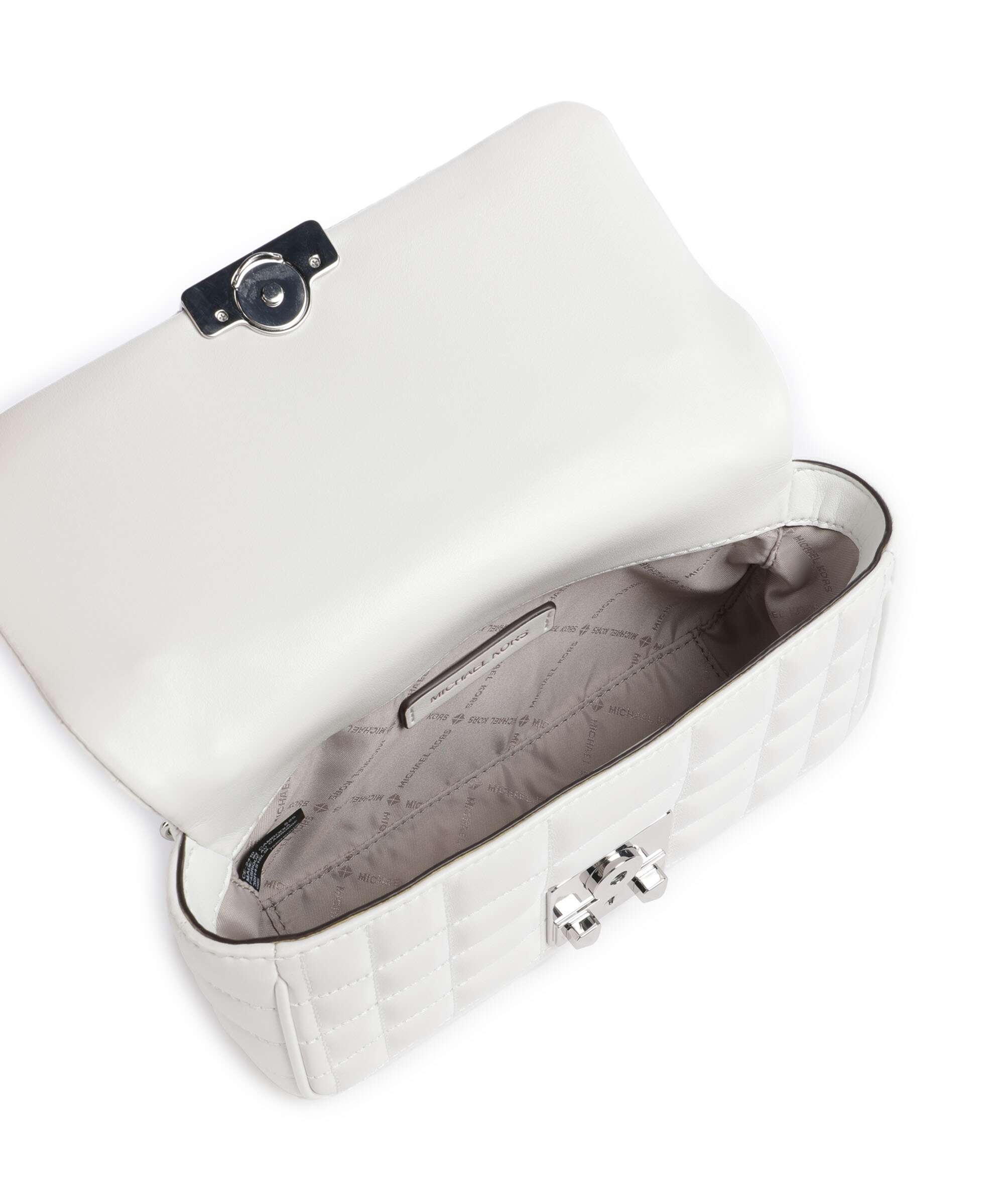 Michael Kors Tribeca Small Shoulder bag optic white - Image 7