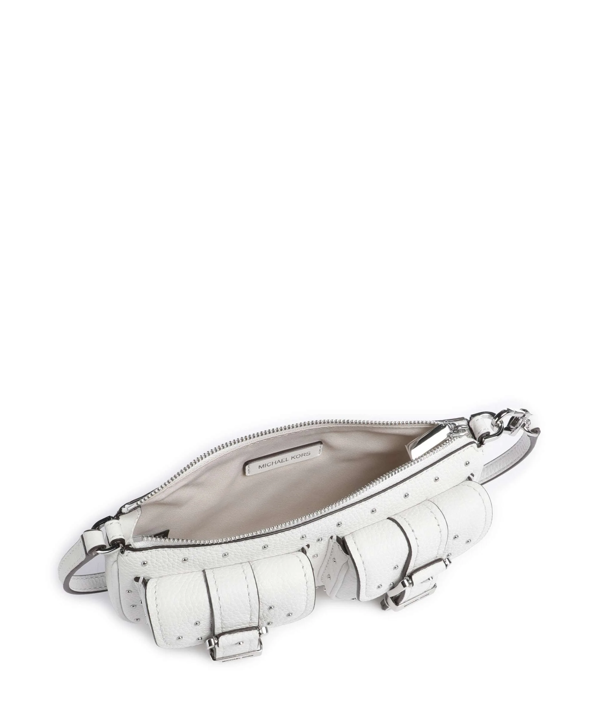 Michael Kors Zoe Small Shoulder bag optic white - Image 6